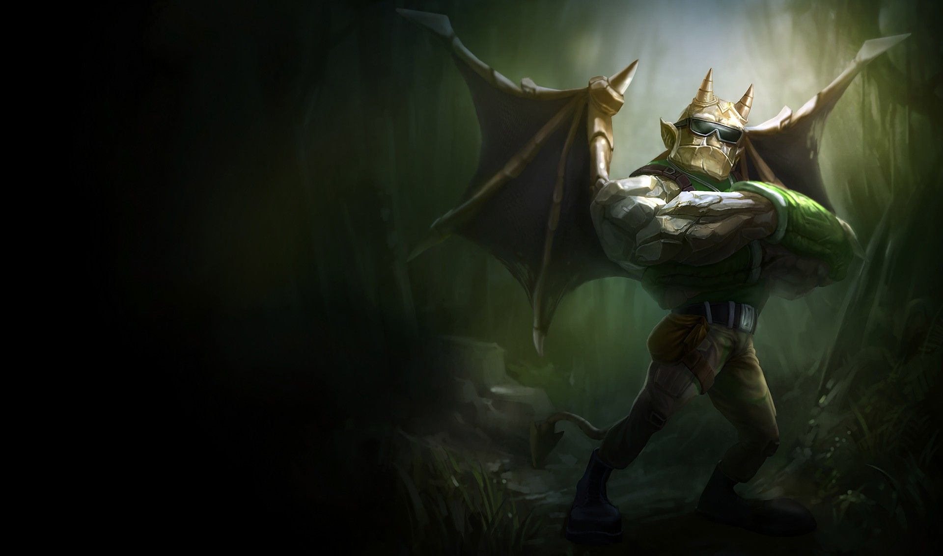 Commando Galio. Wallpaper & Fan Arts. League Of Legends