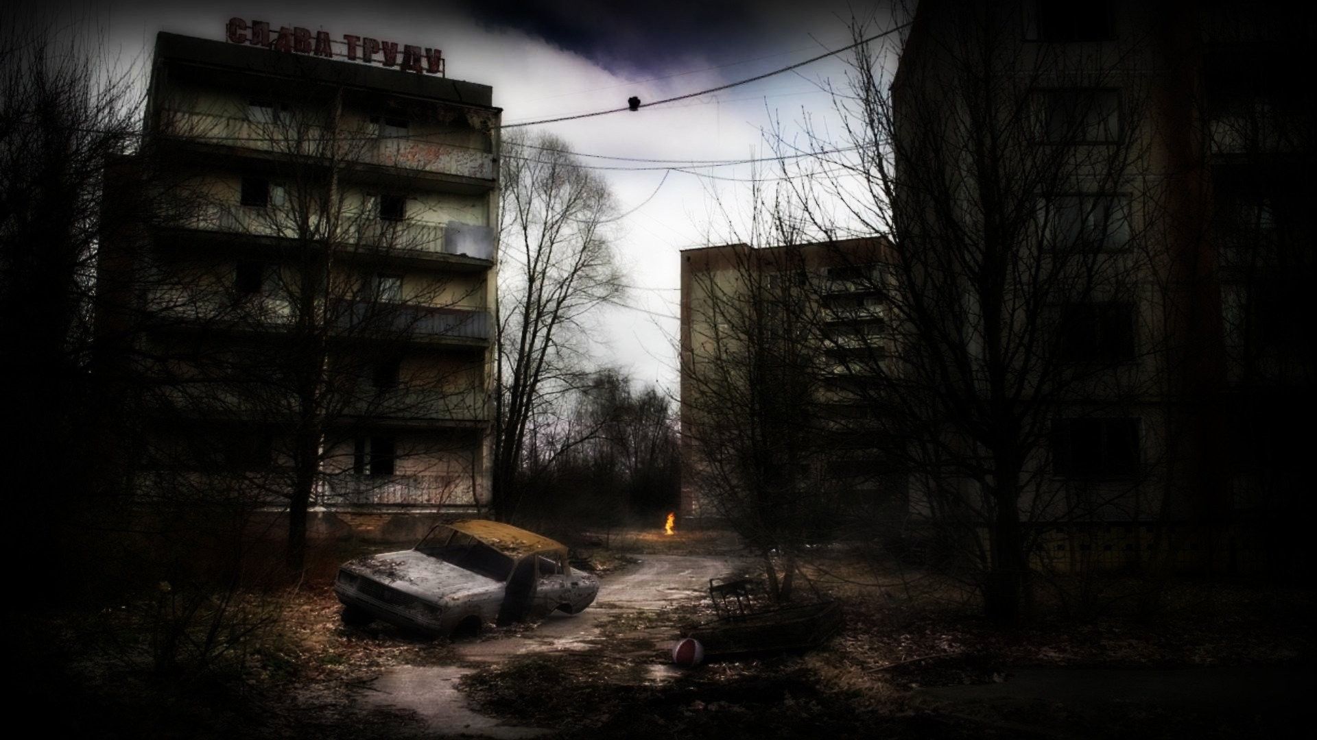 Abandoned Russia City Wallpaper 00334