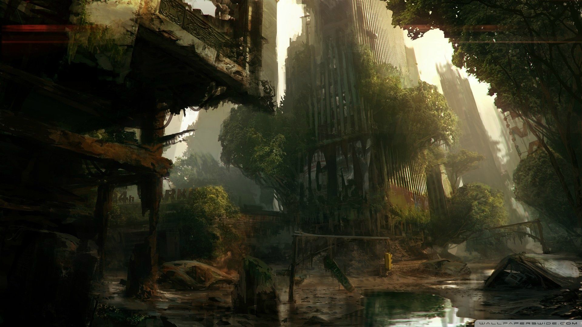Crysis 3 City Wallpaper Free Crysis 3 City Background