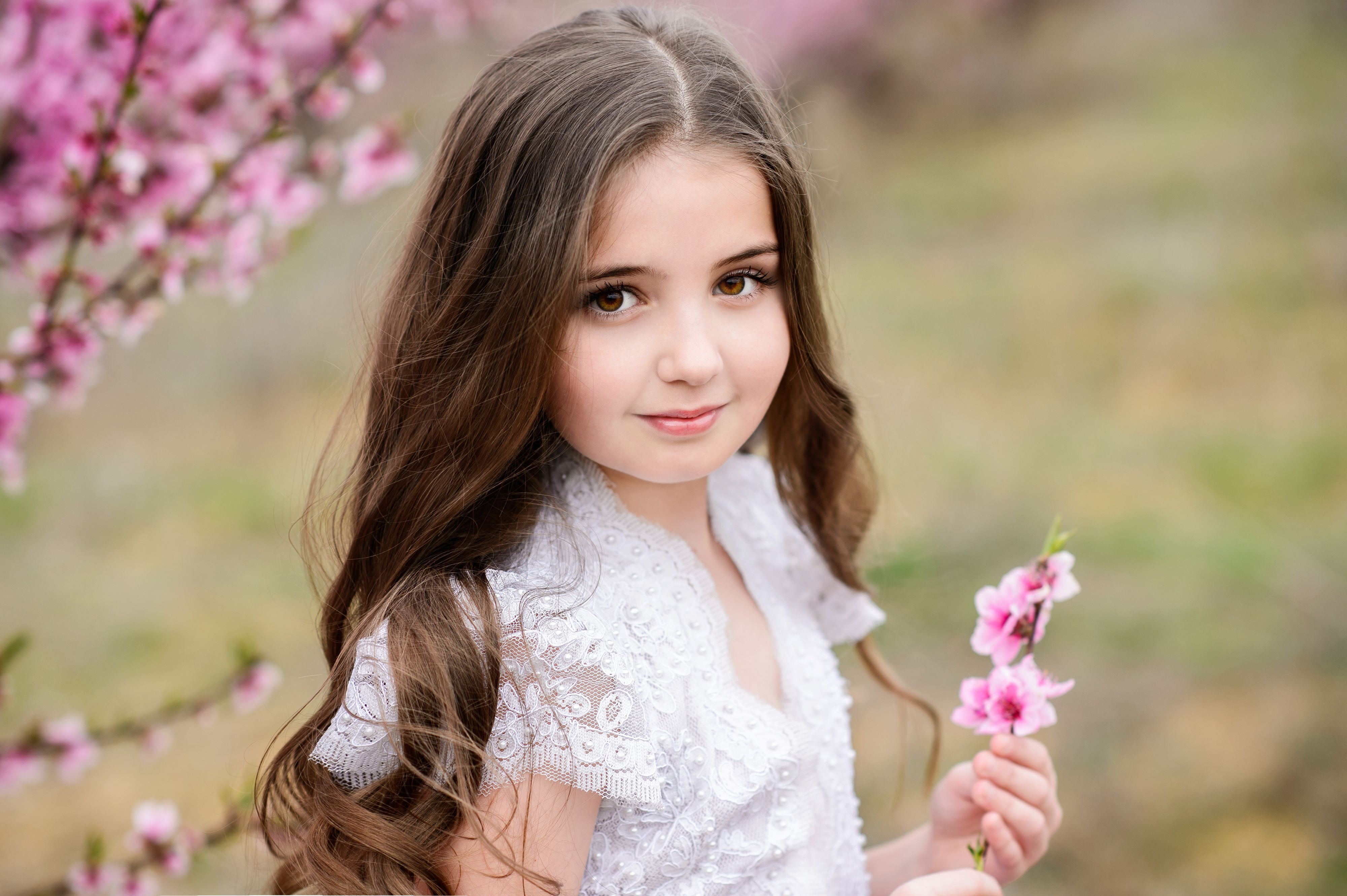 Little Cute Girl iPad Pro Retina Display HD 4k Wallpaper, Image, Background, Photo and Picture