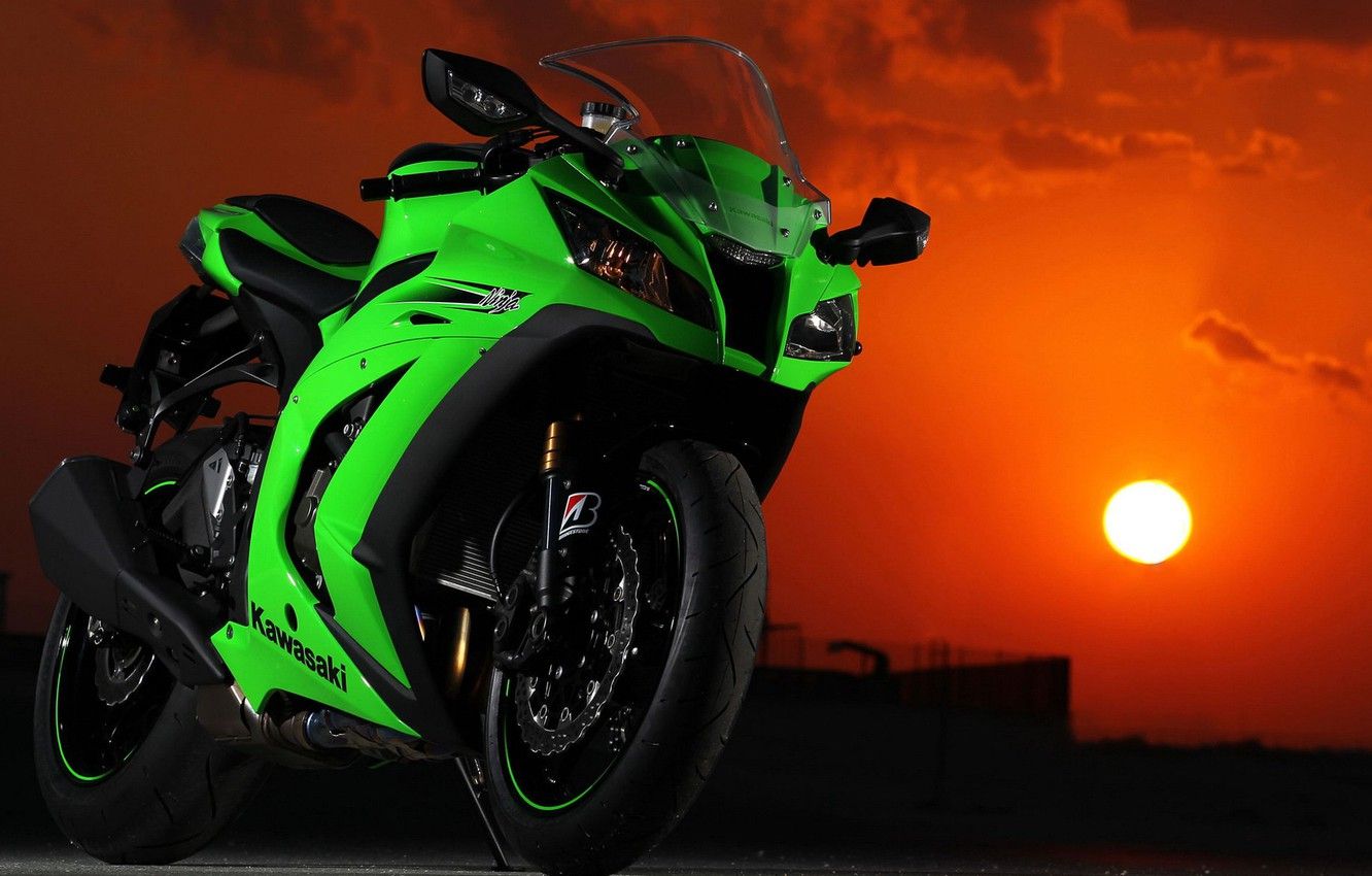 Wallpaper kawasaki ninja tuned, kawasaki speed, Kawasaki ninja