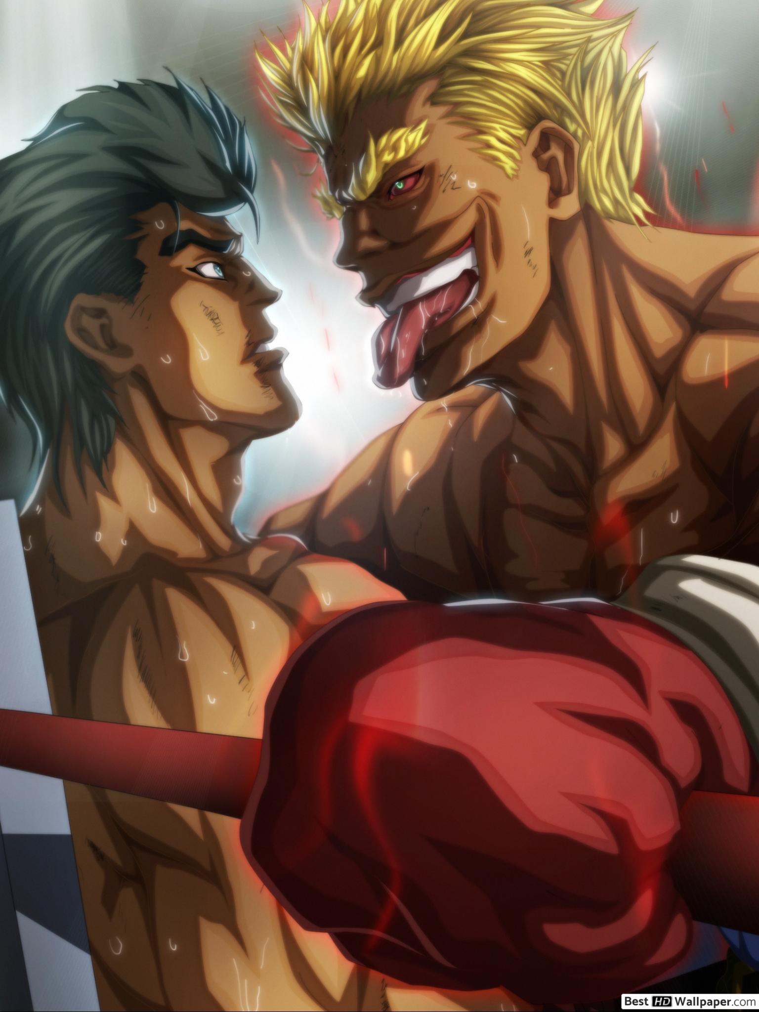 Hajime No Ippo Mamoru Vs Bryan Hawk HD wallpaper download