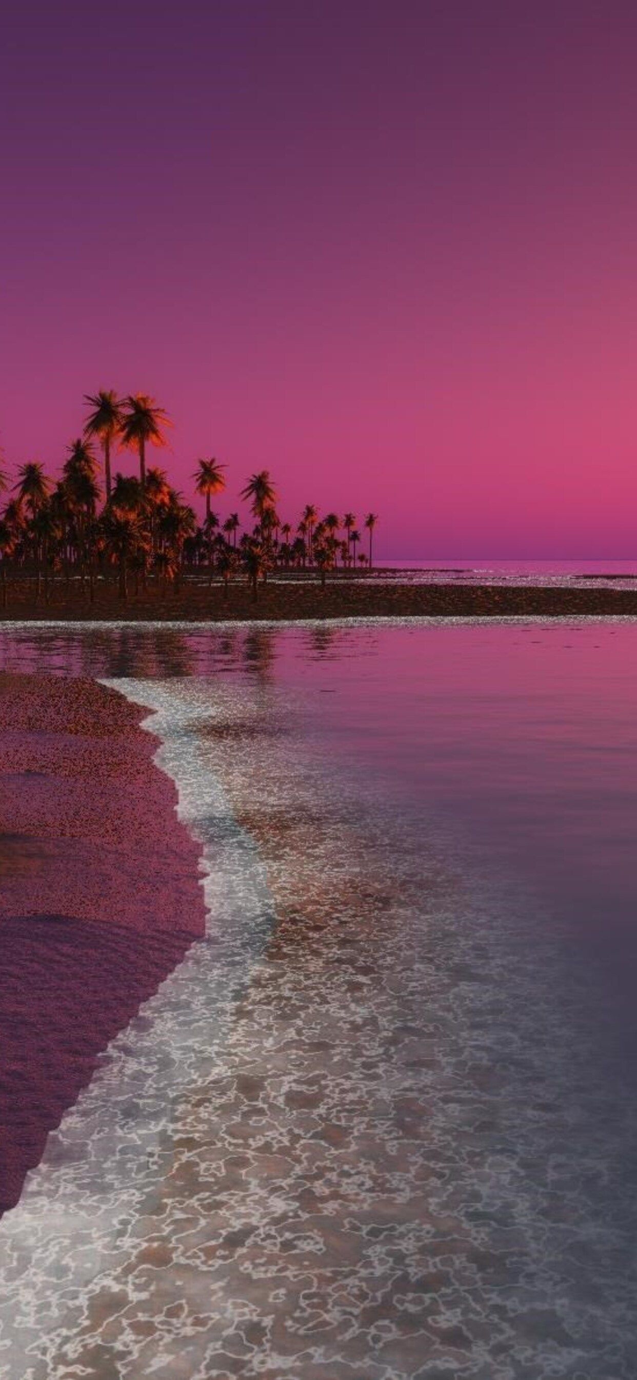 Beach Sunset Wallpaper iPhone