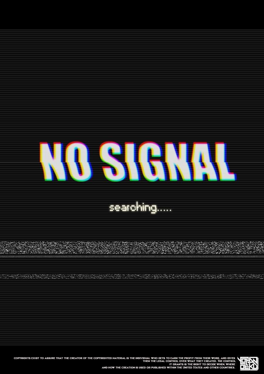 No signal glitch phrase. retro futuristic style vector typography on purple  background. television connection error text with | CanStock