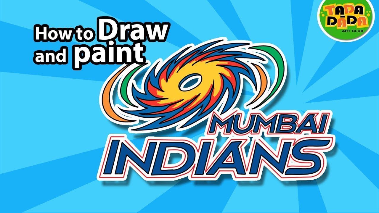 How To Draw Mumbai Indians Logo | IPL - YouTube-donghotantheky.vn