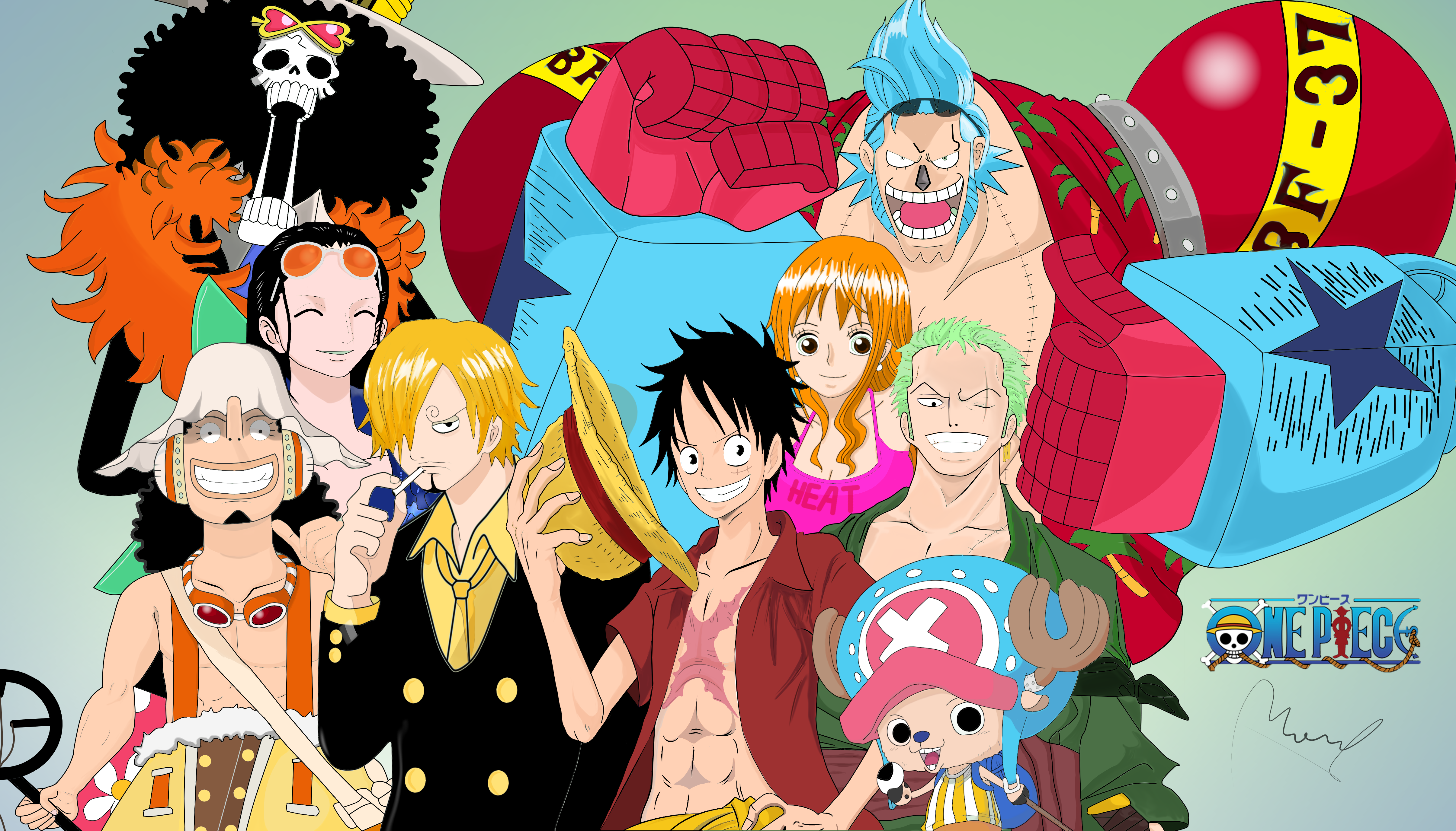 The straw hat luffy  Wallpapers Central