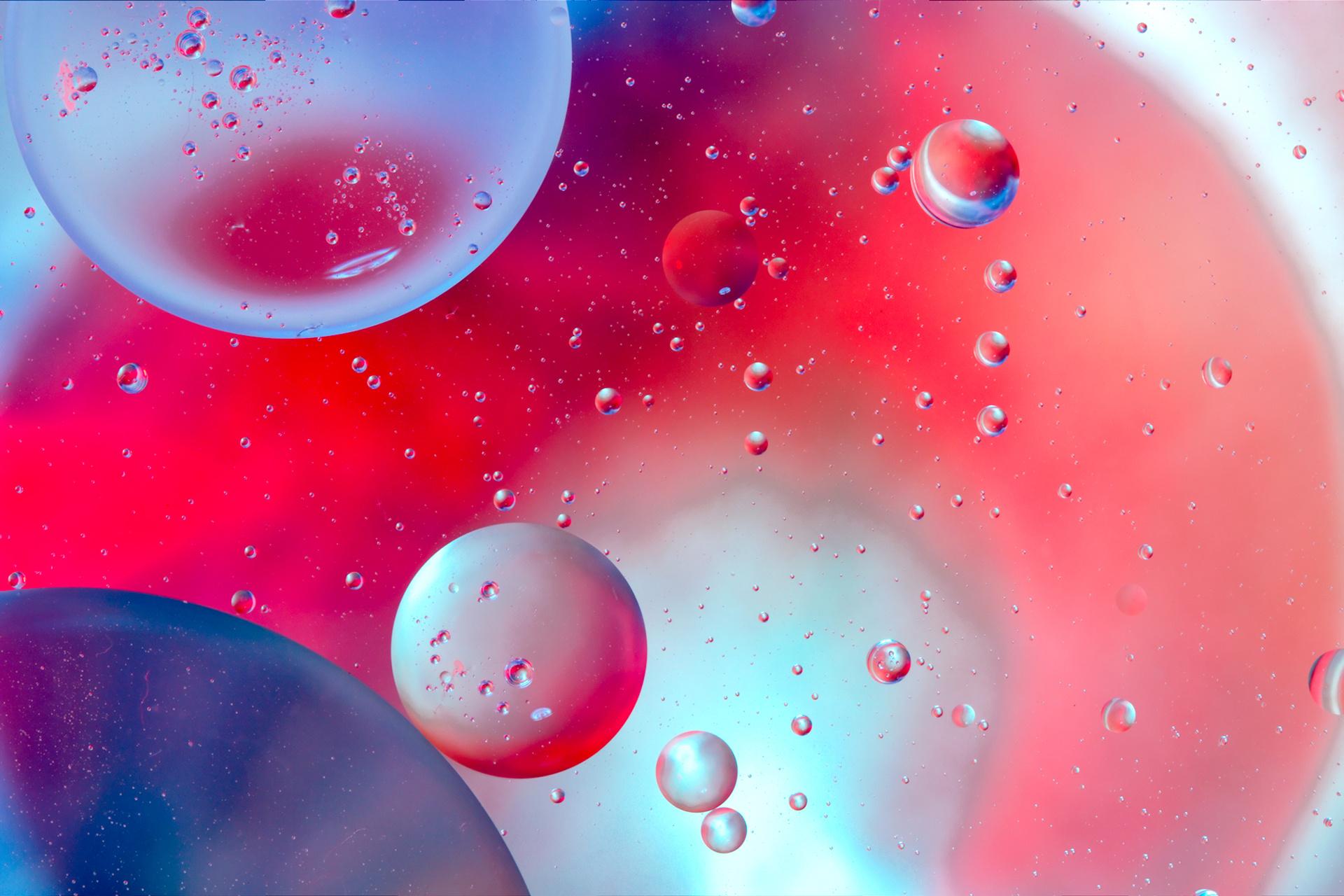 wallpaper bubbles, drops, surface HD, Widescreen, High Definition
