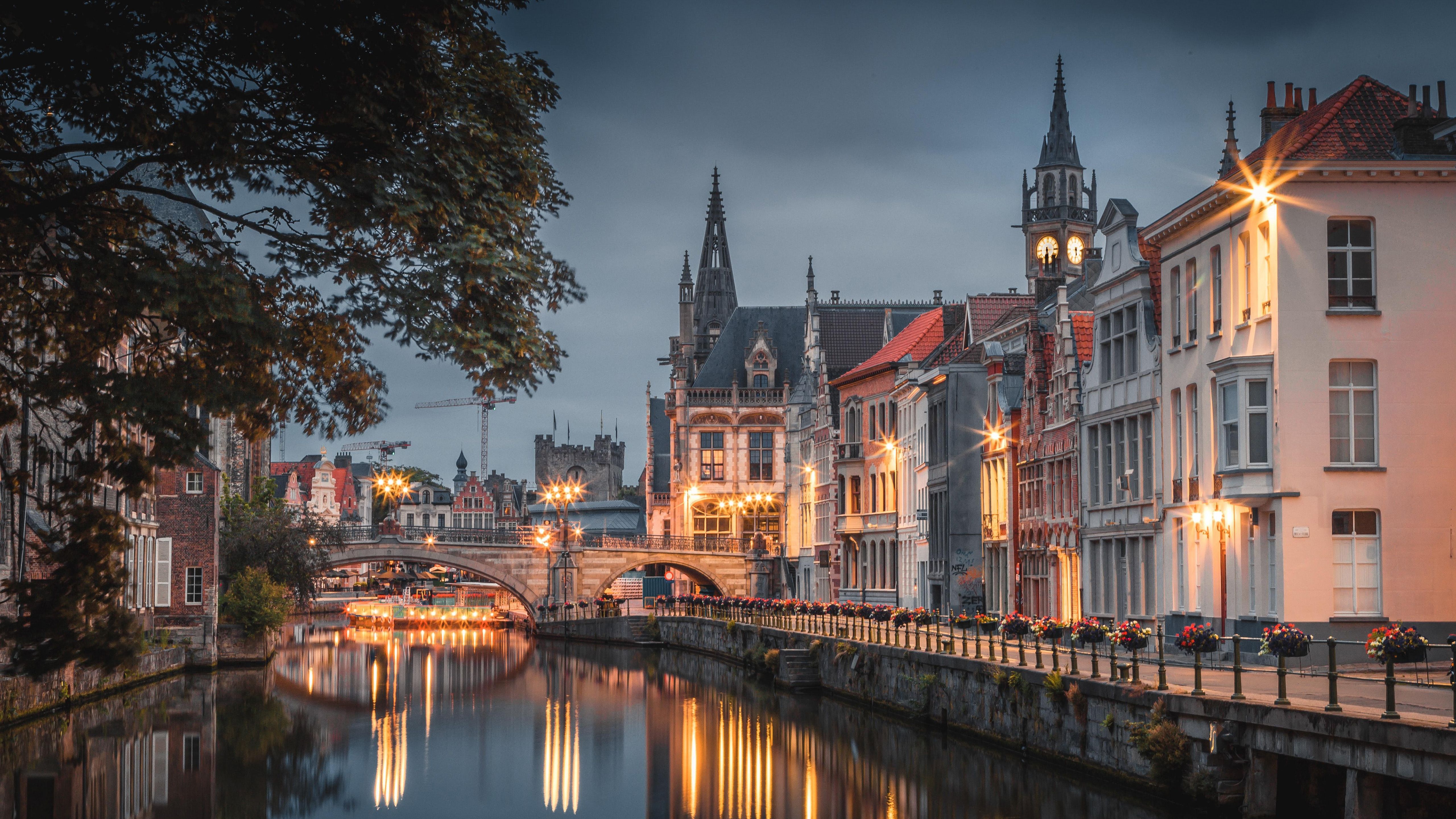 Man Made Ghent 4K 5K HD Wallpaper