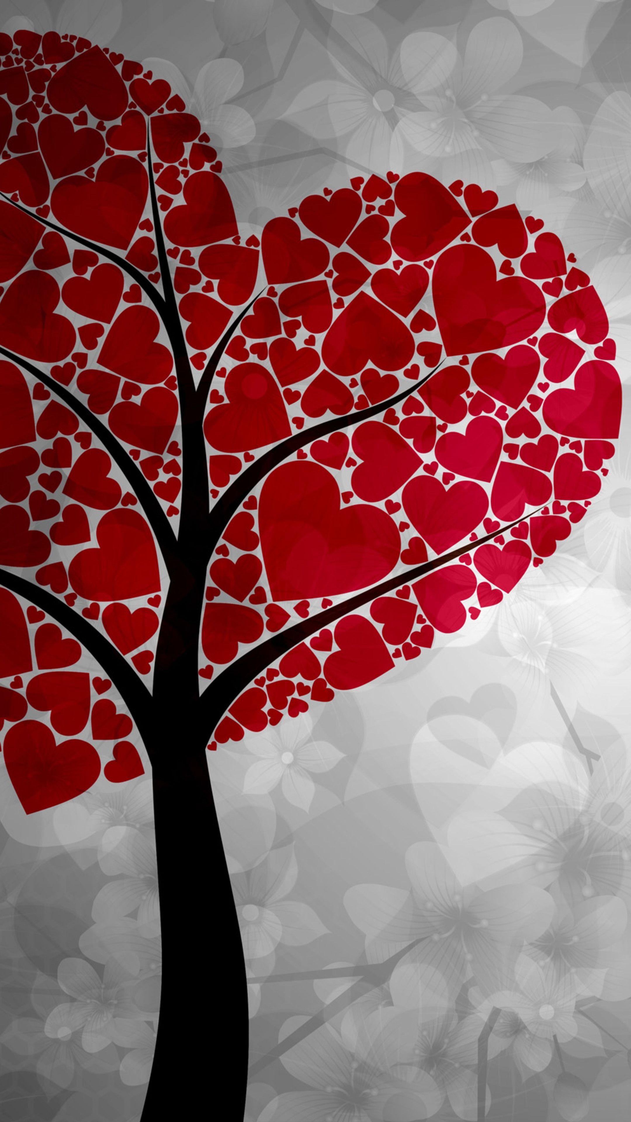 Emotions #Artistic Heart Tree #wallpaper HD 4k background