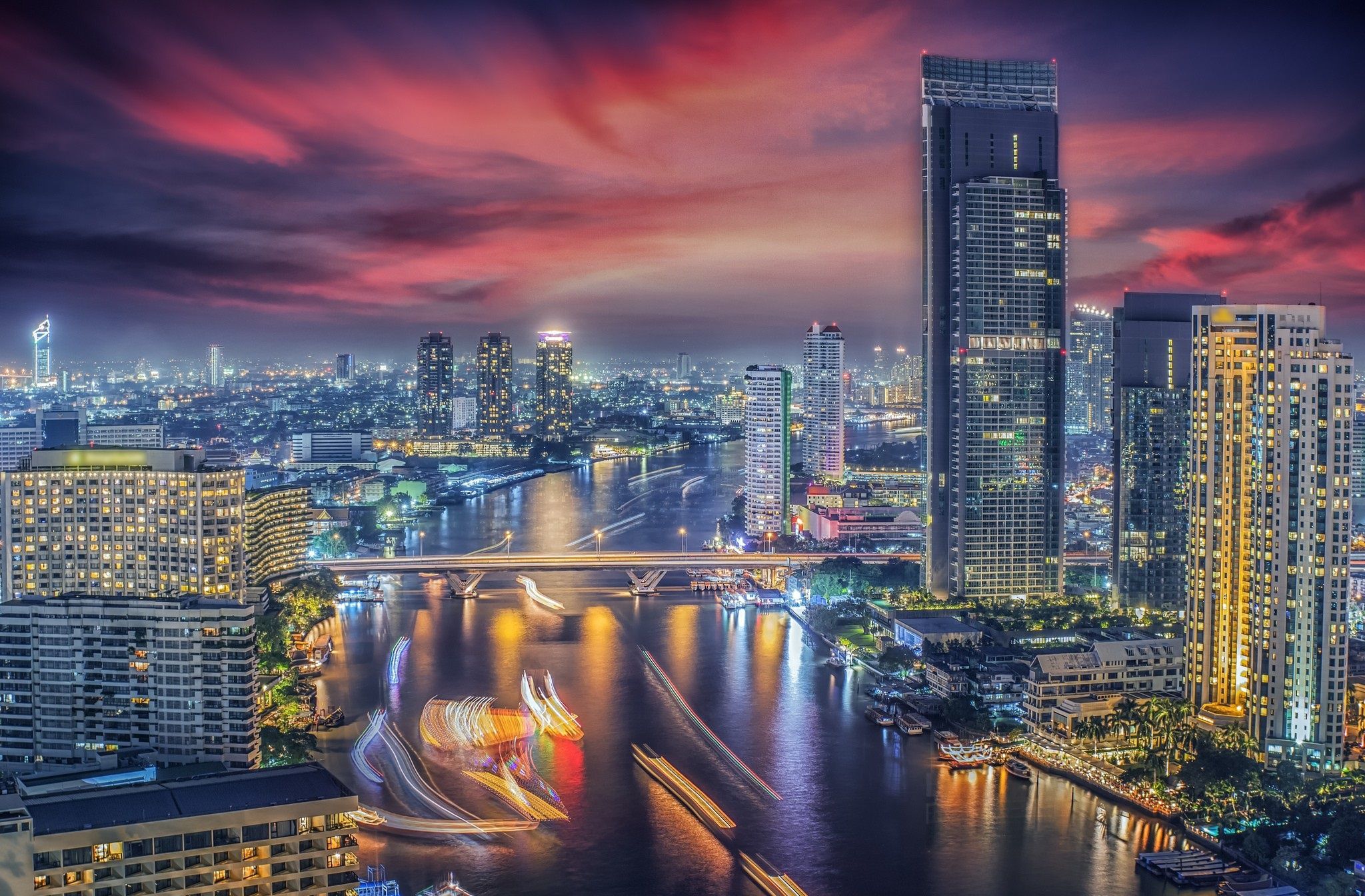 Beautiful Bangkok City, HD World, 4k Wallpaper, Image