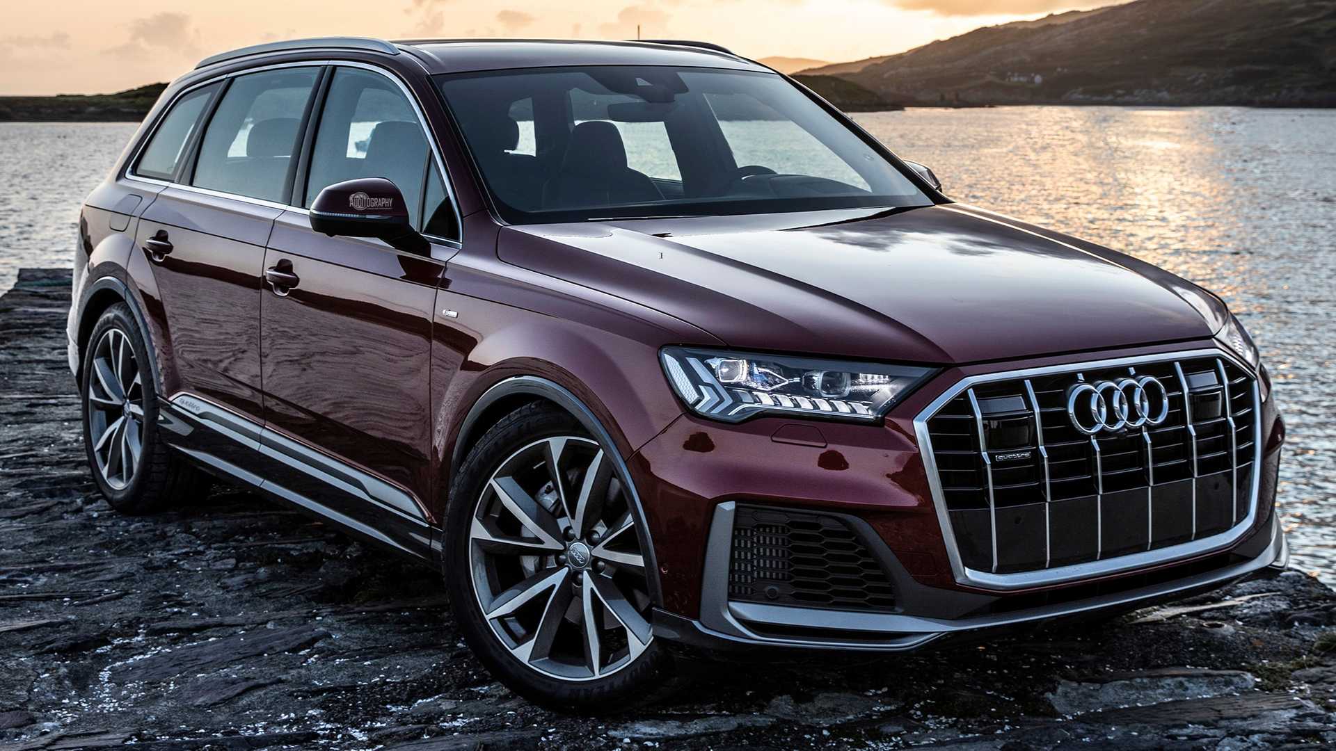 Audi Q7 Matador Red Poses For The Camera To Show Big Update