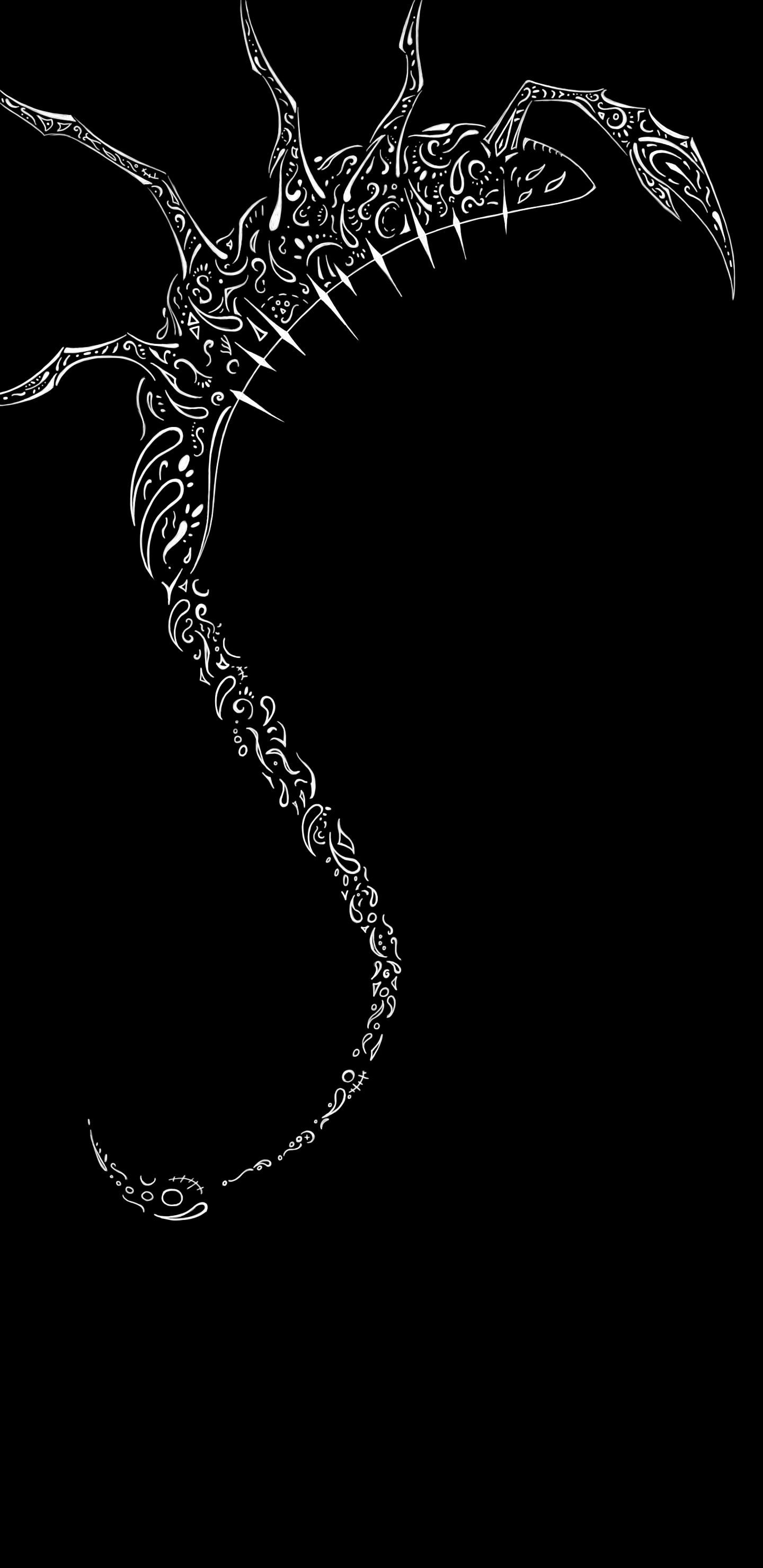 scorpion amoled wallpaper. Silver necklace, Diamond necklace
