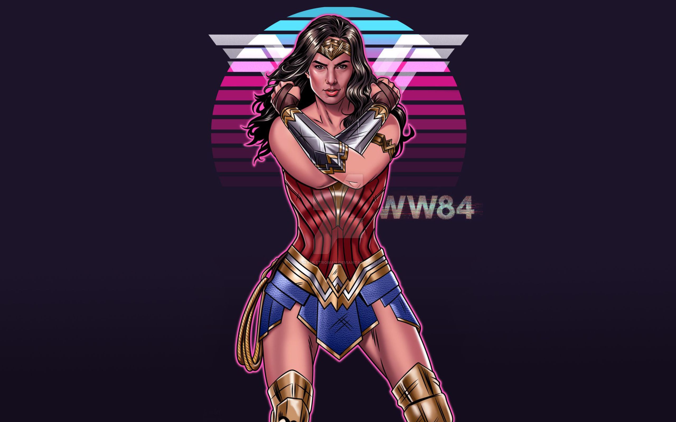 Wonder Woman 1984 Artwork 2560x1600 Resolution Wallpaper, HD Superheroes 4K Wallpaper, Image, Photo and Background