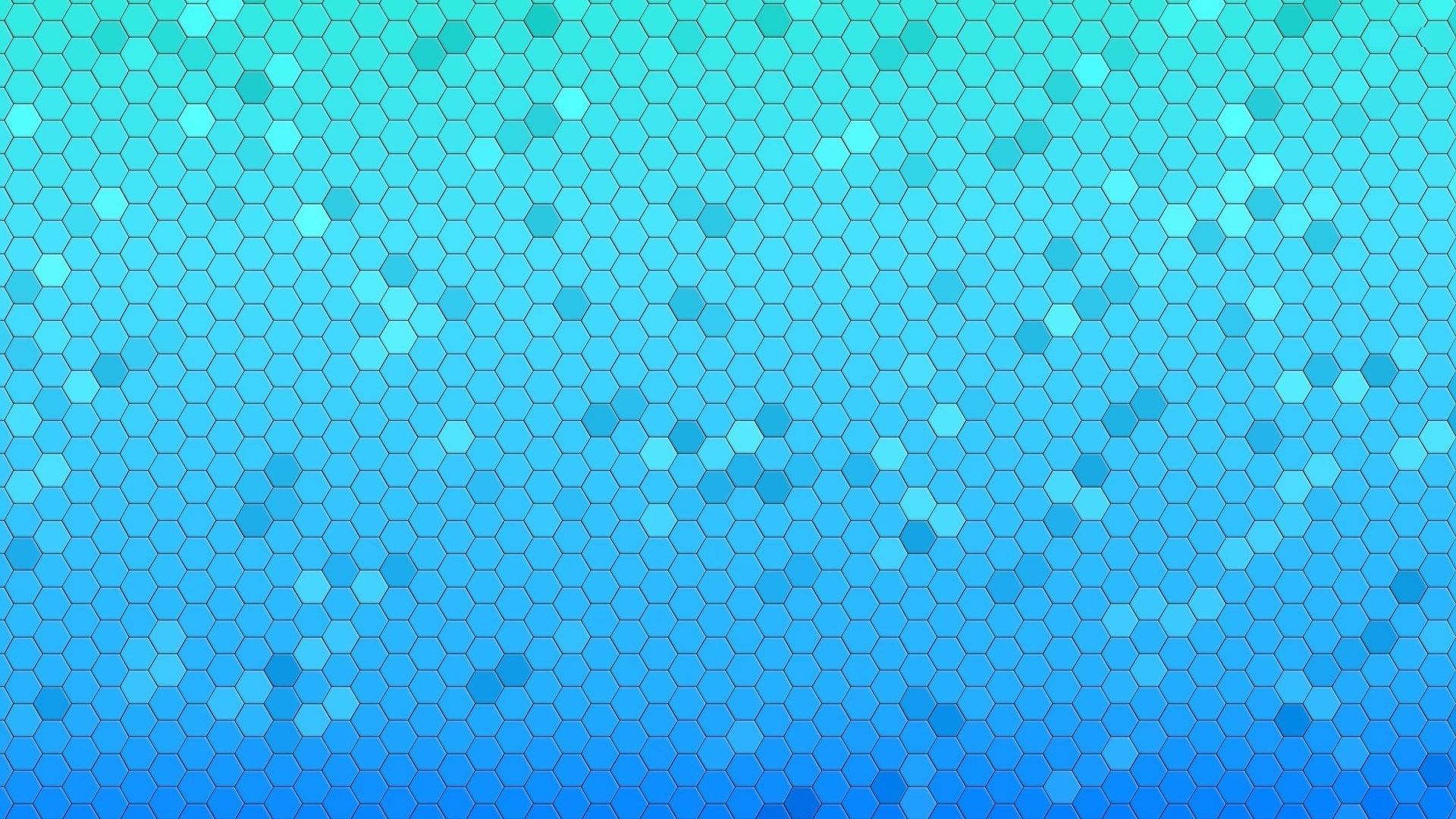 blue carbon fiber wallpaper HD honeycomb pattern abstract