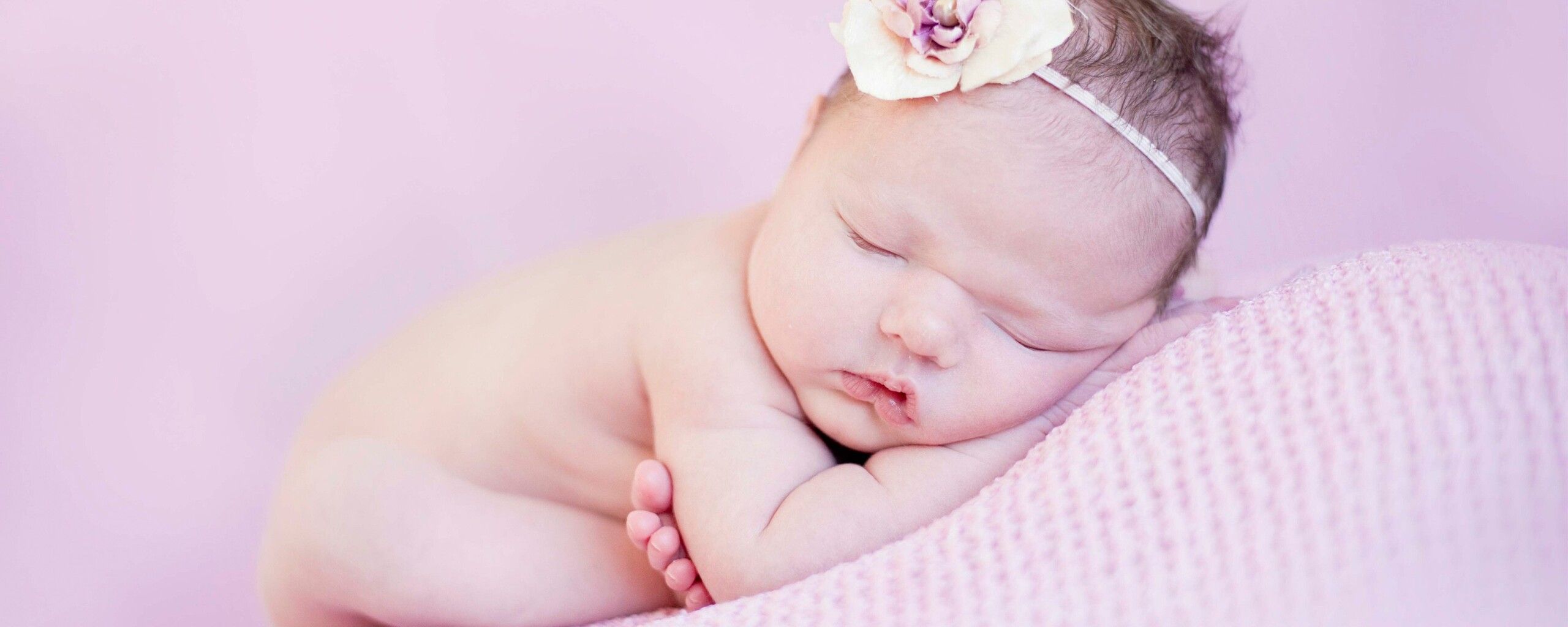 Newborn Baby Cute 2560x1024 Resolution HD 4k Wallpaper