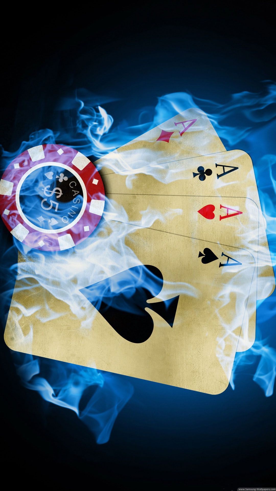 Poker cardsK wallpaper, free and easy to download