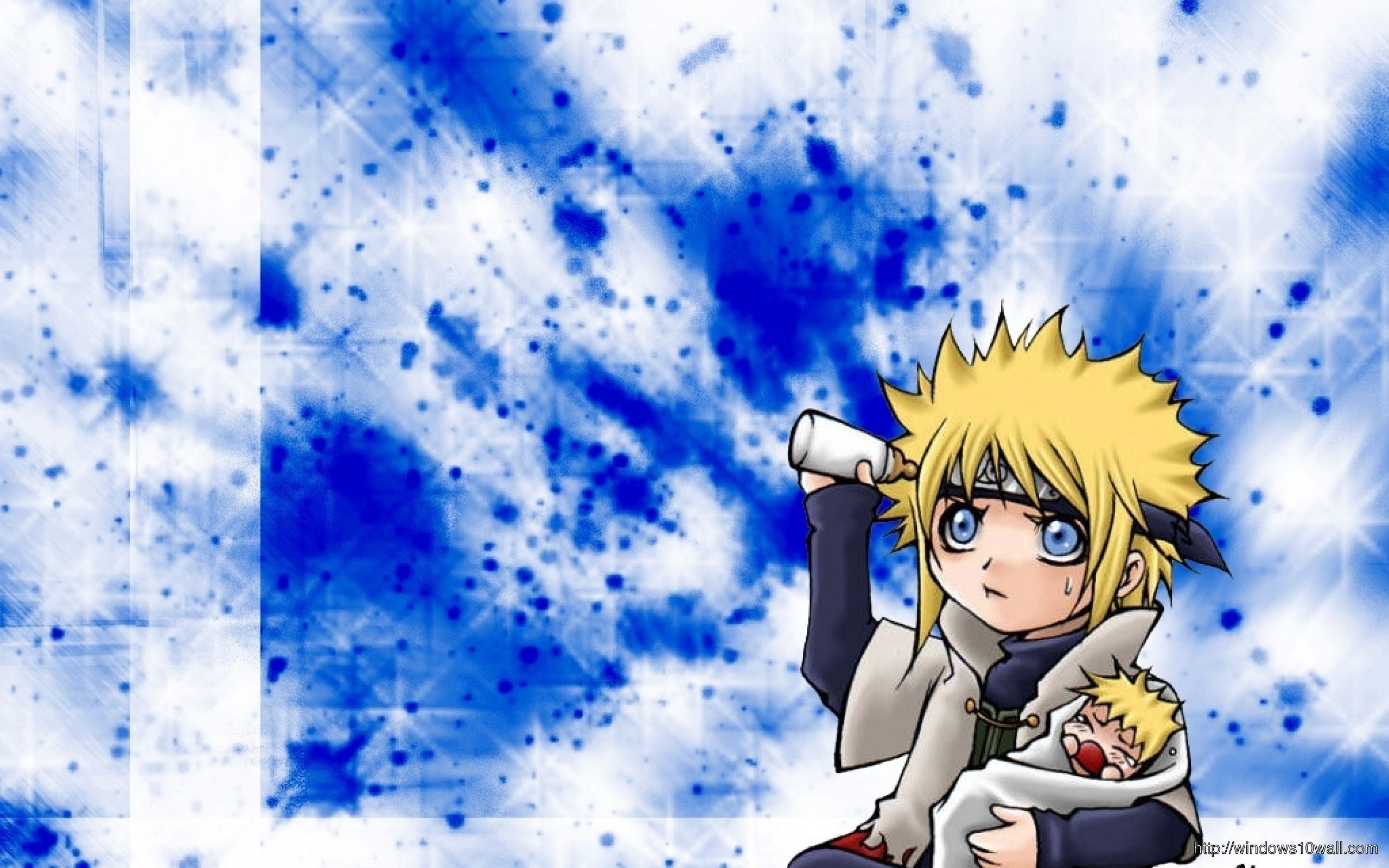 Naruto Baby And Minato 10 Wallpaper