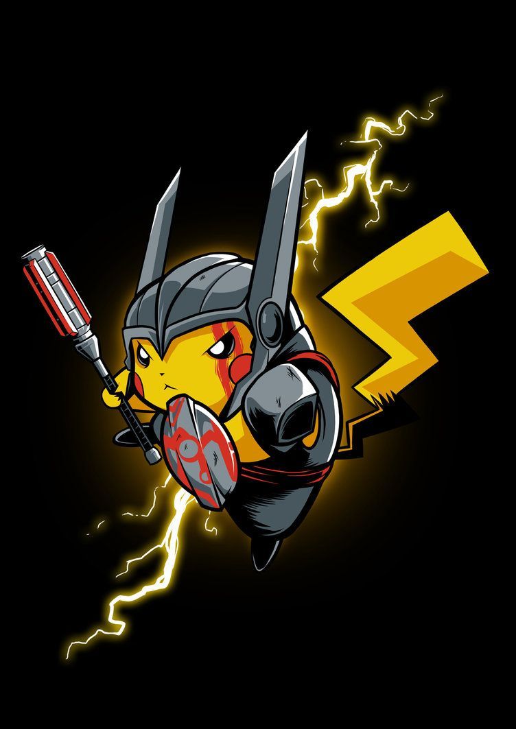 Pikachu Thor Wallpapers - Wallpaper Cave