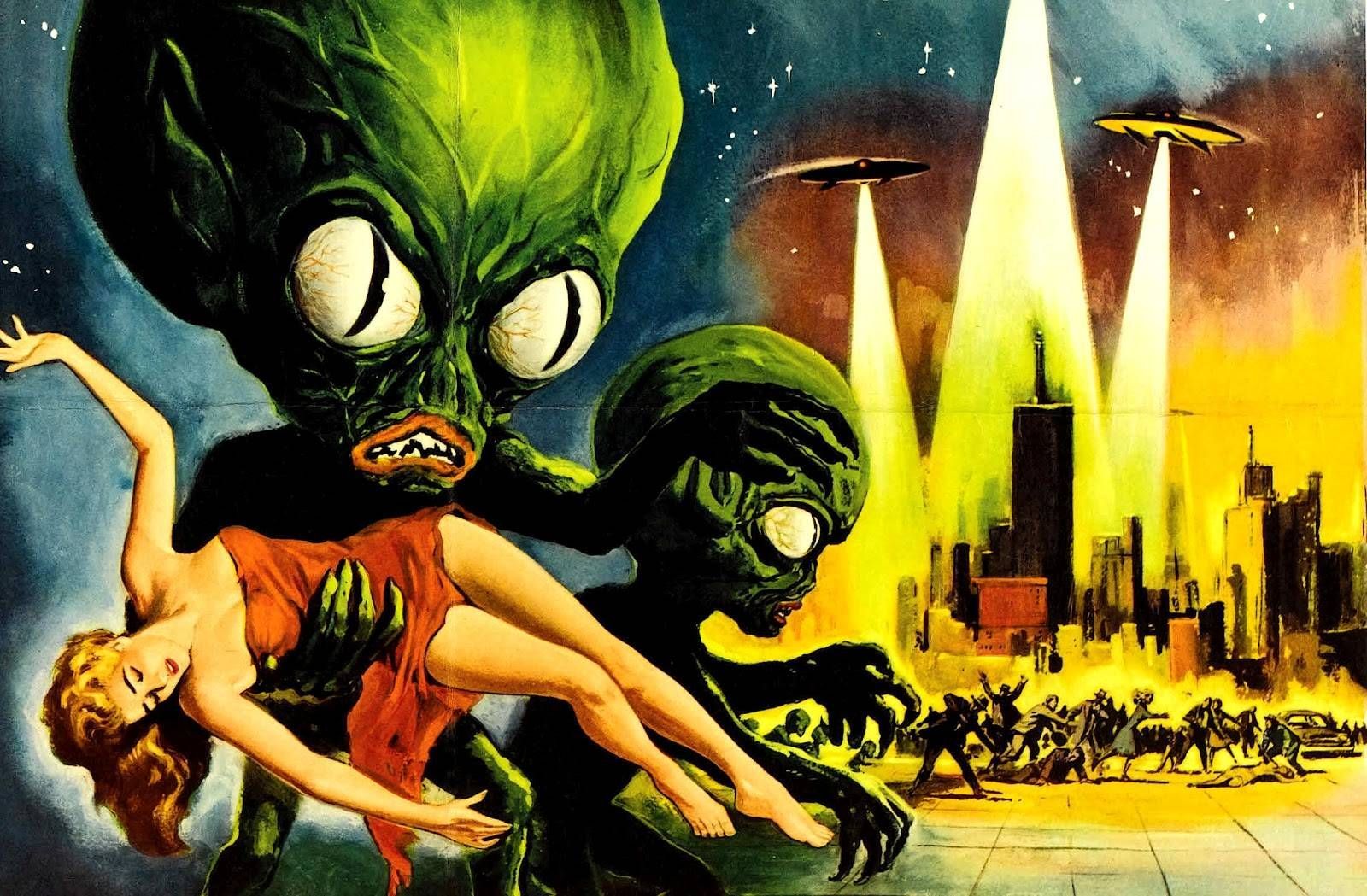 Science Fiction. Vintage movies, Alien