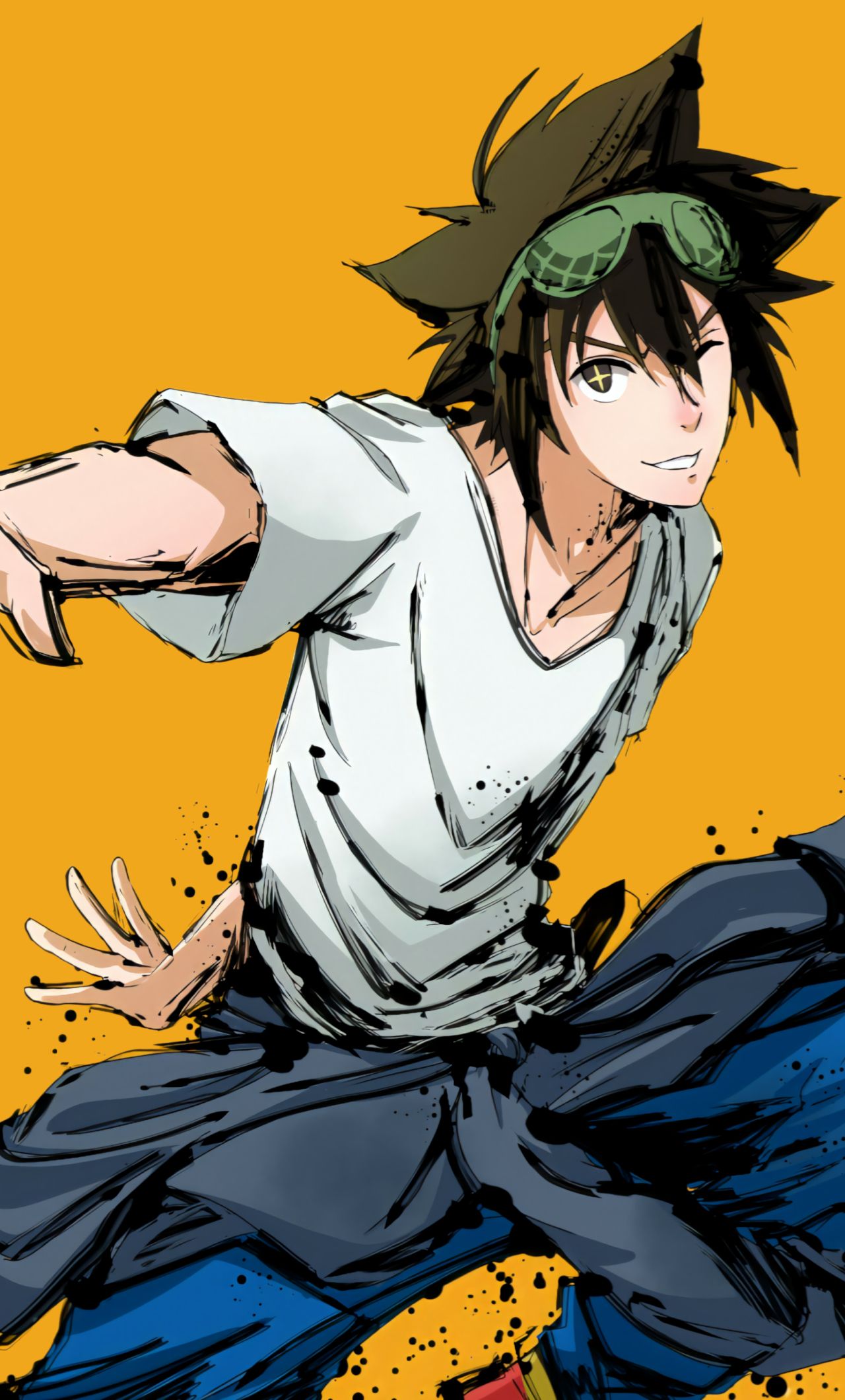 Mori jin, anime, jin mori, tgoh, the god of highschool, webtoon, HD phone  wallpaper