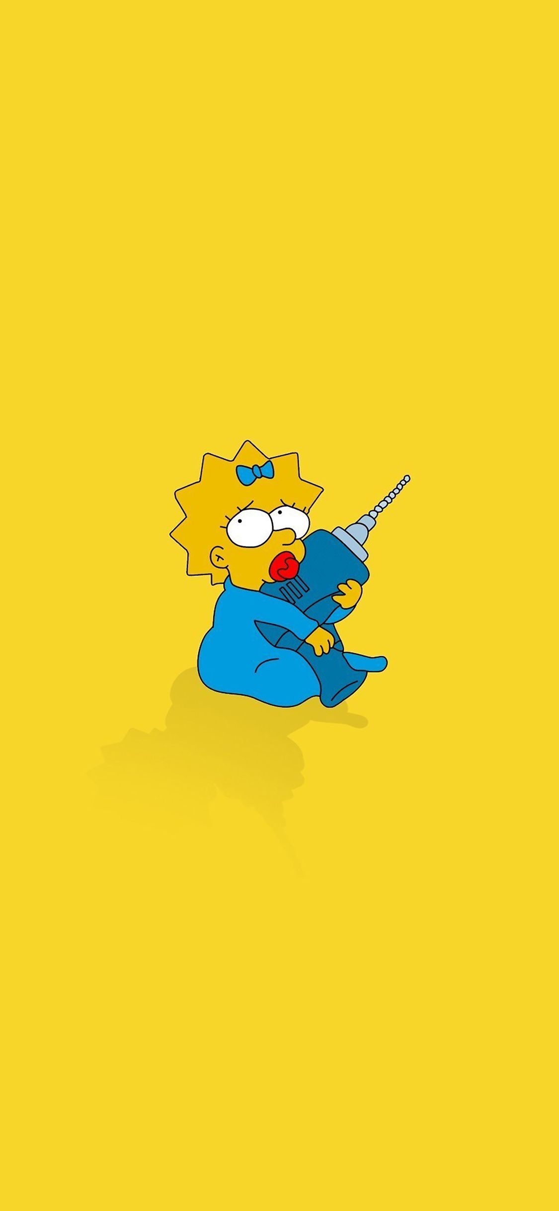 Simpsons Maggie Cute Illust Cartoon Art
