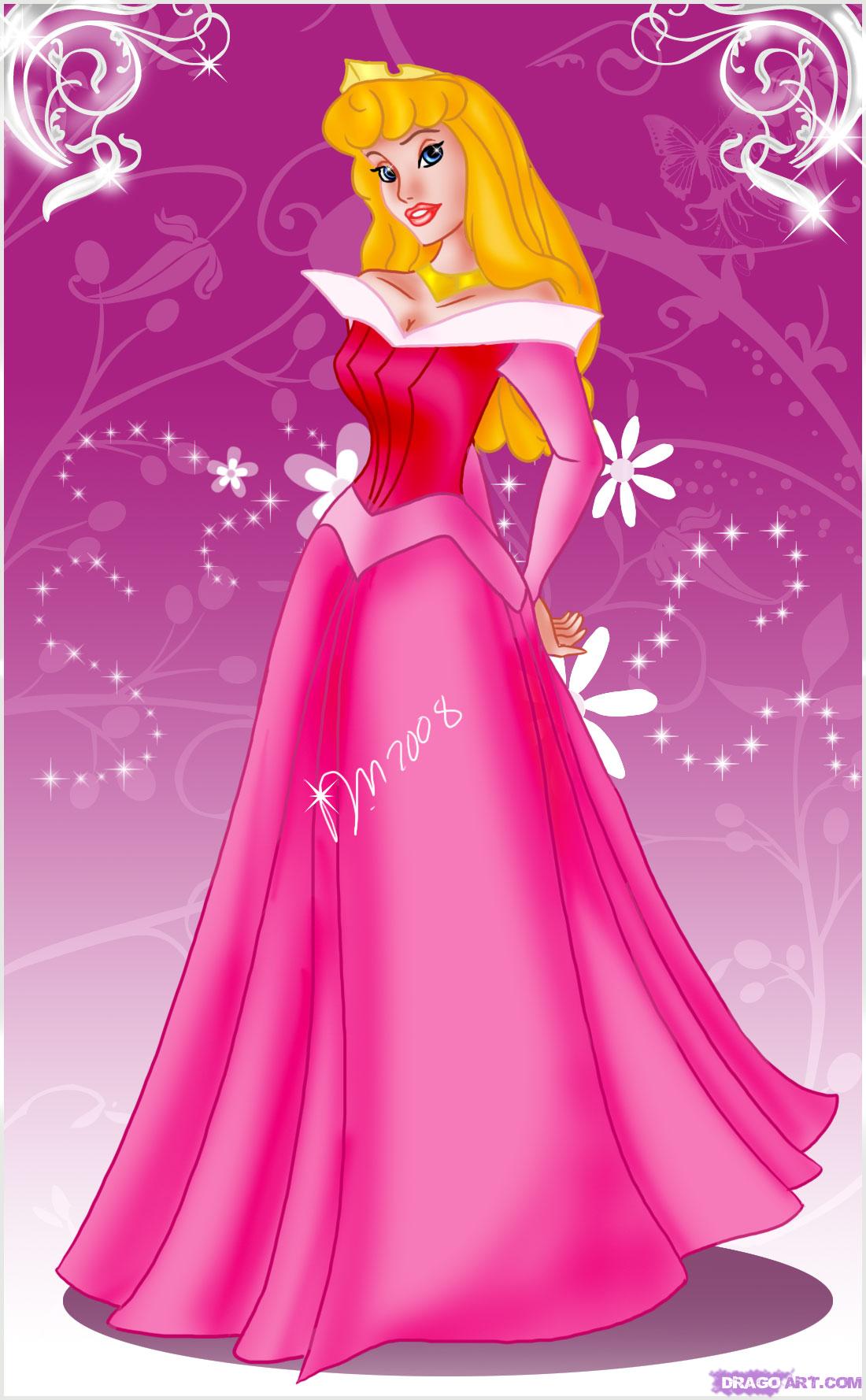 Sleeping Beauty Walt Disney Cartoon Wallpaper Image for iPhone
