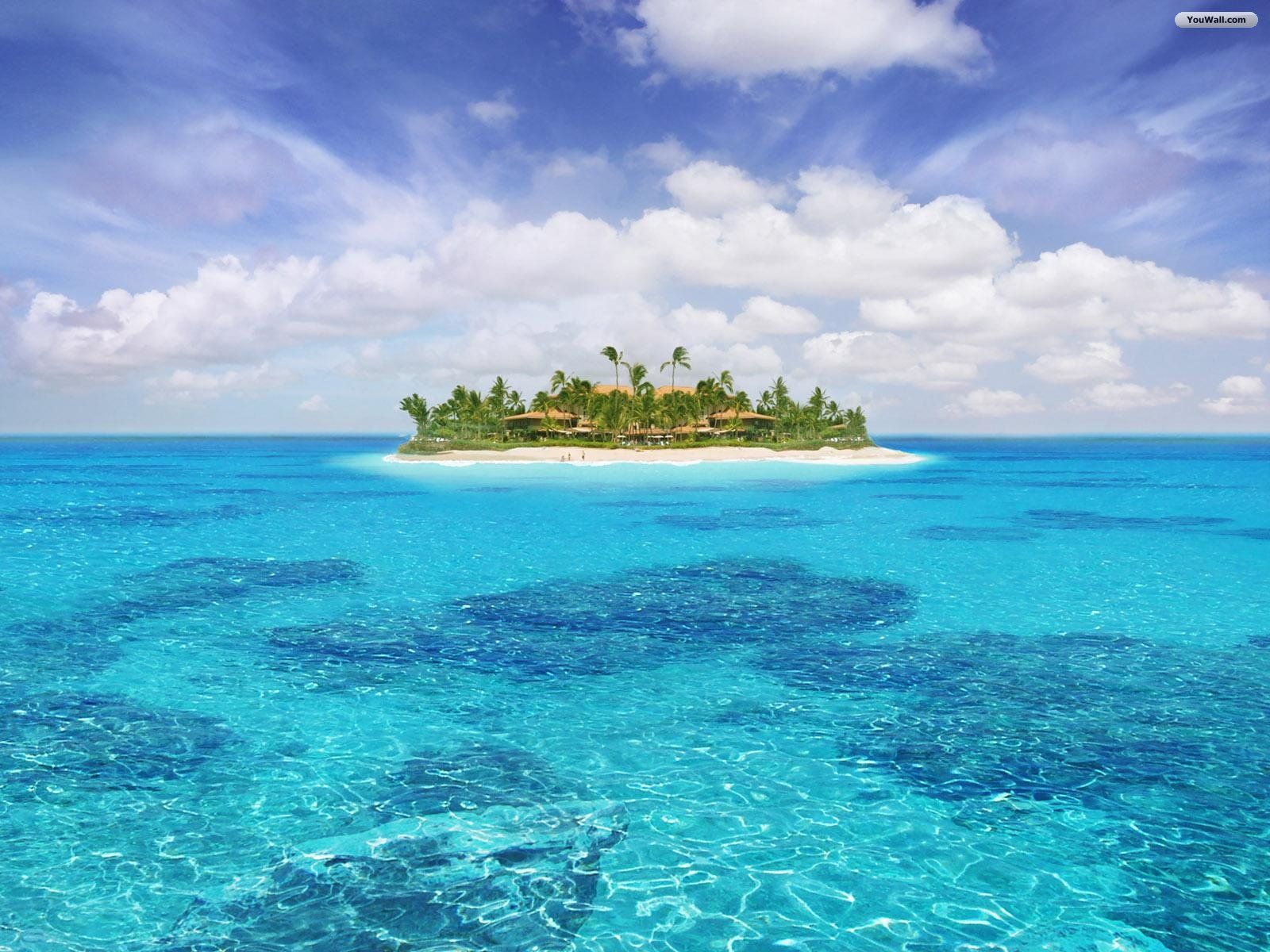 Free download Paradise Island Wallpaper 1600x1200 329 KB
