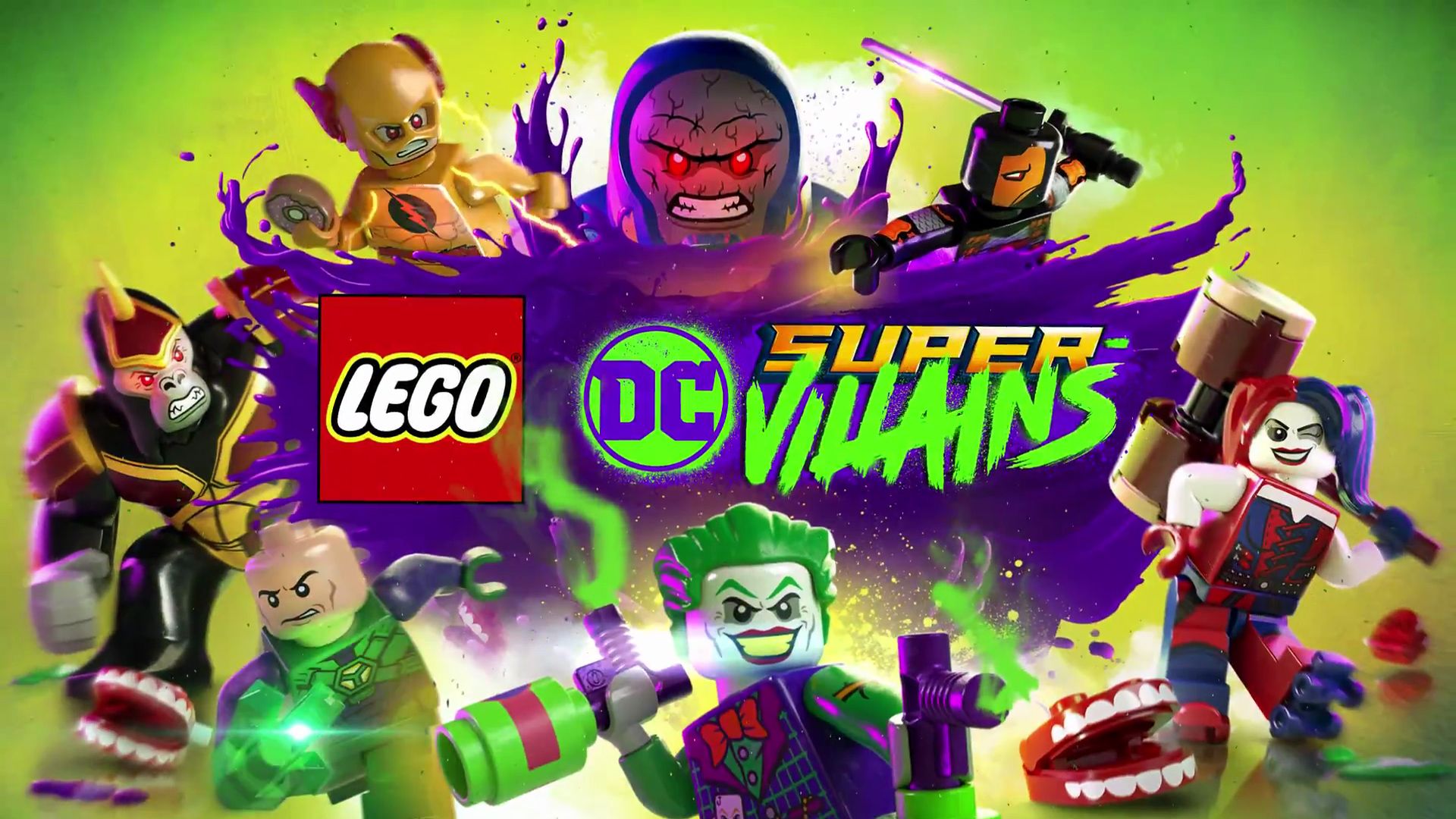 Wallpaper From LEGO DC Super Villains
