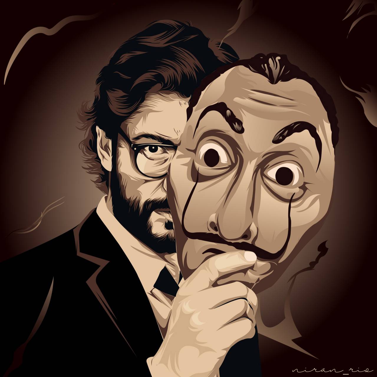 Cool Money Heist Cartoon Wallpapers Wallpaper Cave Cool Money Heist Cartoon Wallpapers Wallpaper Cave