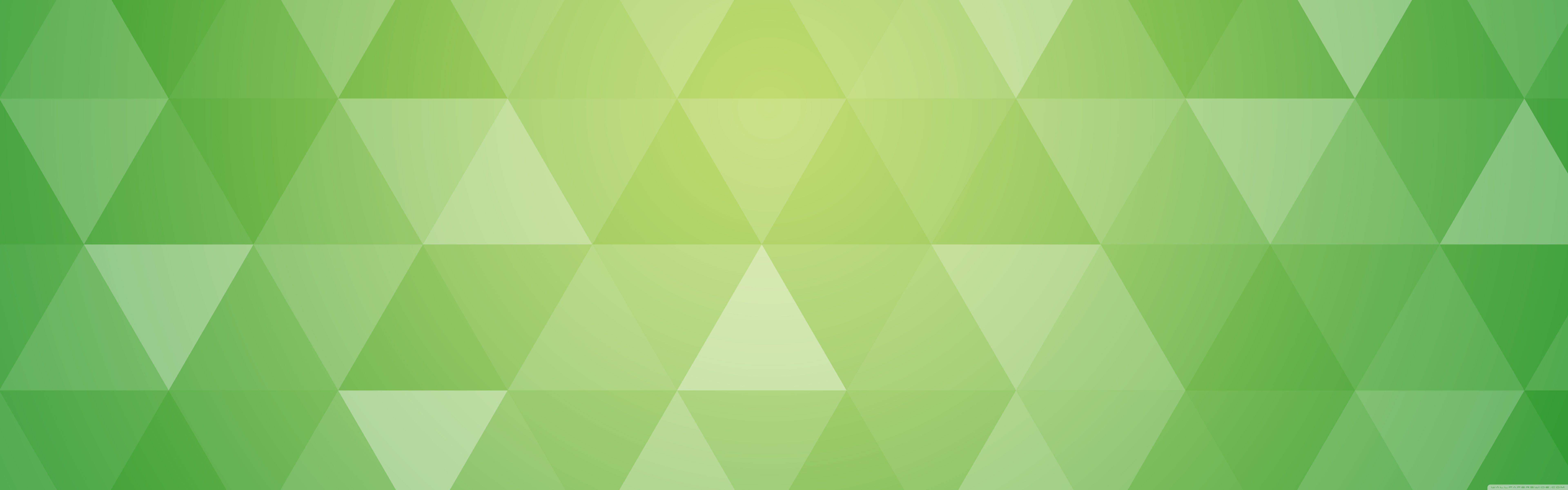 Green Abstract Geometric Triangle Background Wallpaper
