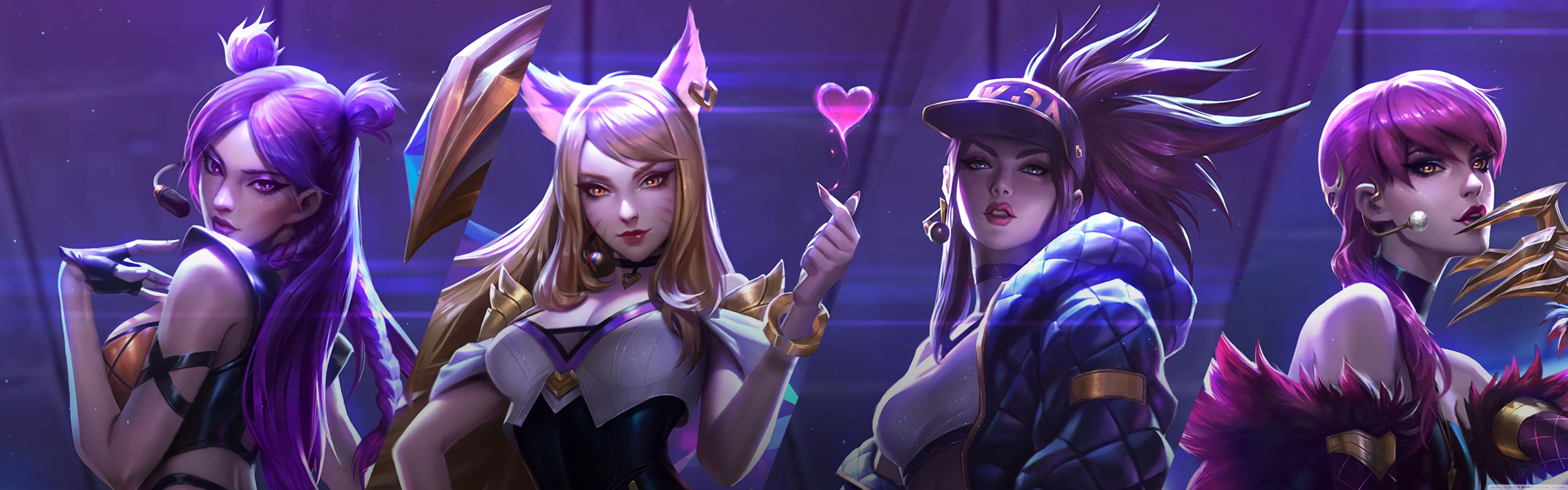 KDA Ultra HD Desktop Background Wallpaper for: Widescreen