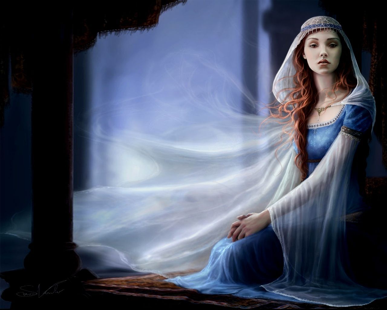 Fantasy Wallpaper. Fantasy girl, Fantasy princess, Beautiful fantasy art