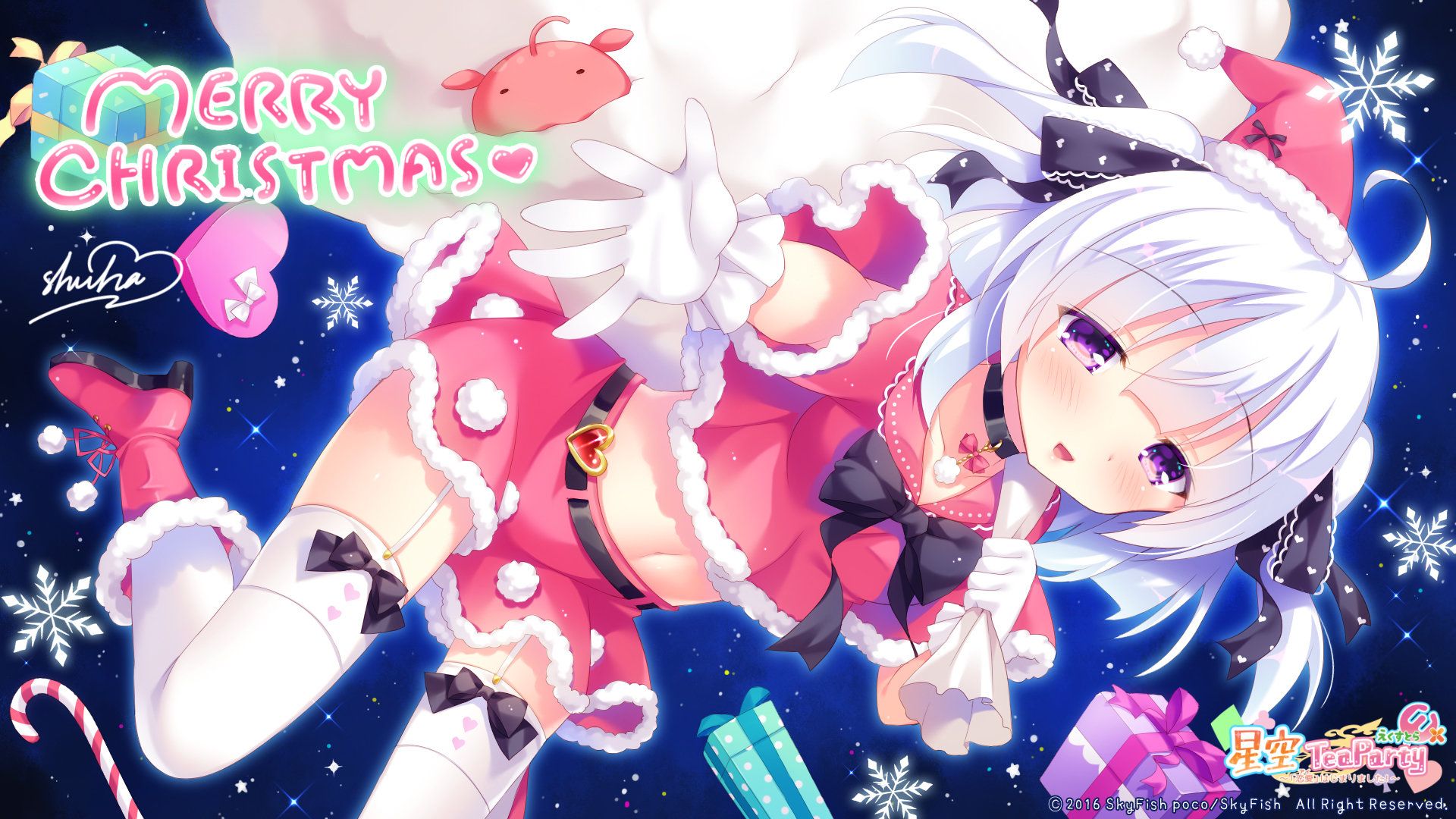 Awesome Christmas Anime Free Wallpapers Id