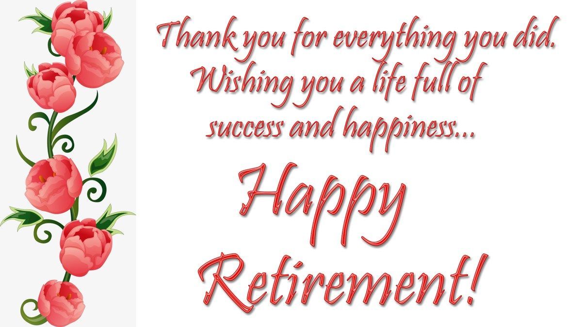 Happy Retirement Wishes, Quotes & Messages Image. Happy