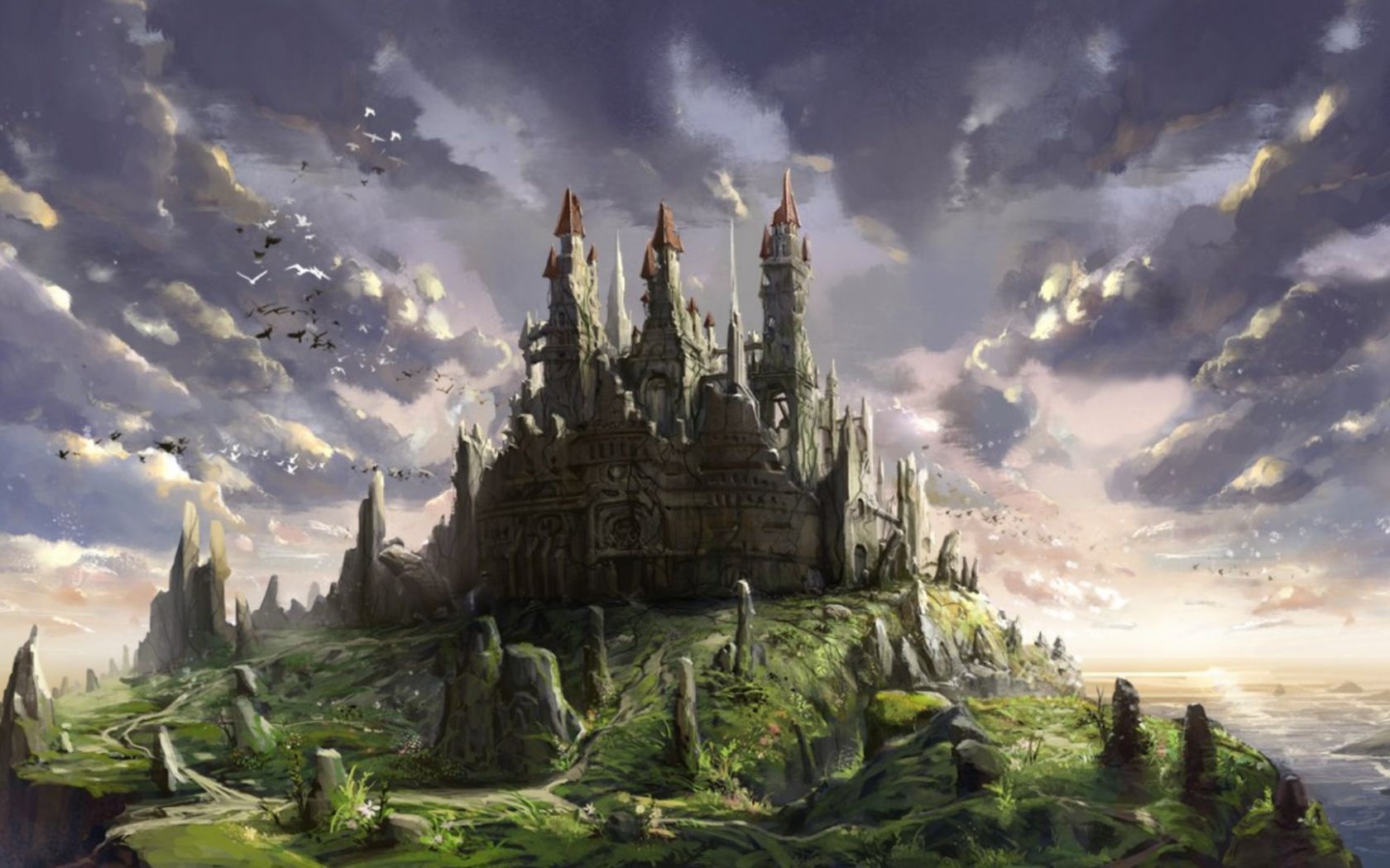 Free download Fantasy Dark Castle Wallpaper Image amp Picture