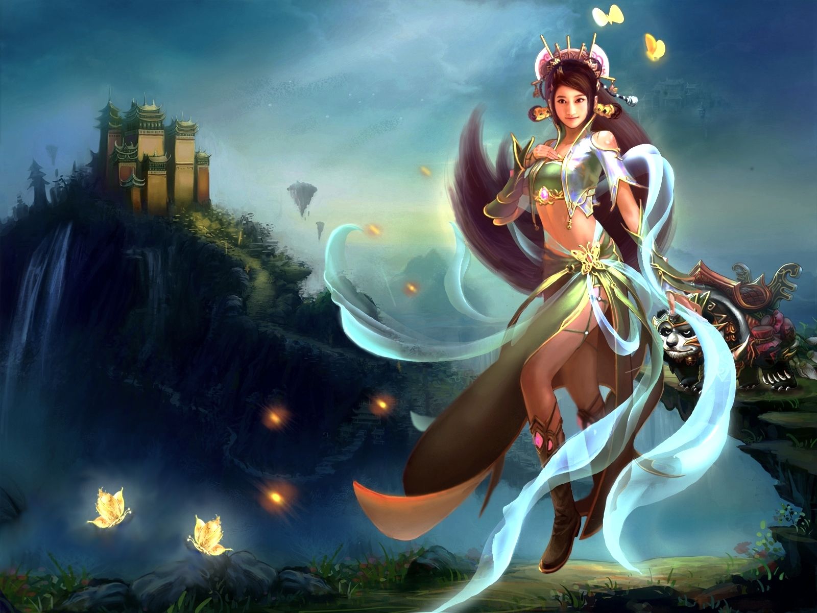 Lovely Princess Fantasy Women Wallpaper 274864, Wallpaper13.com