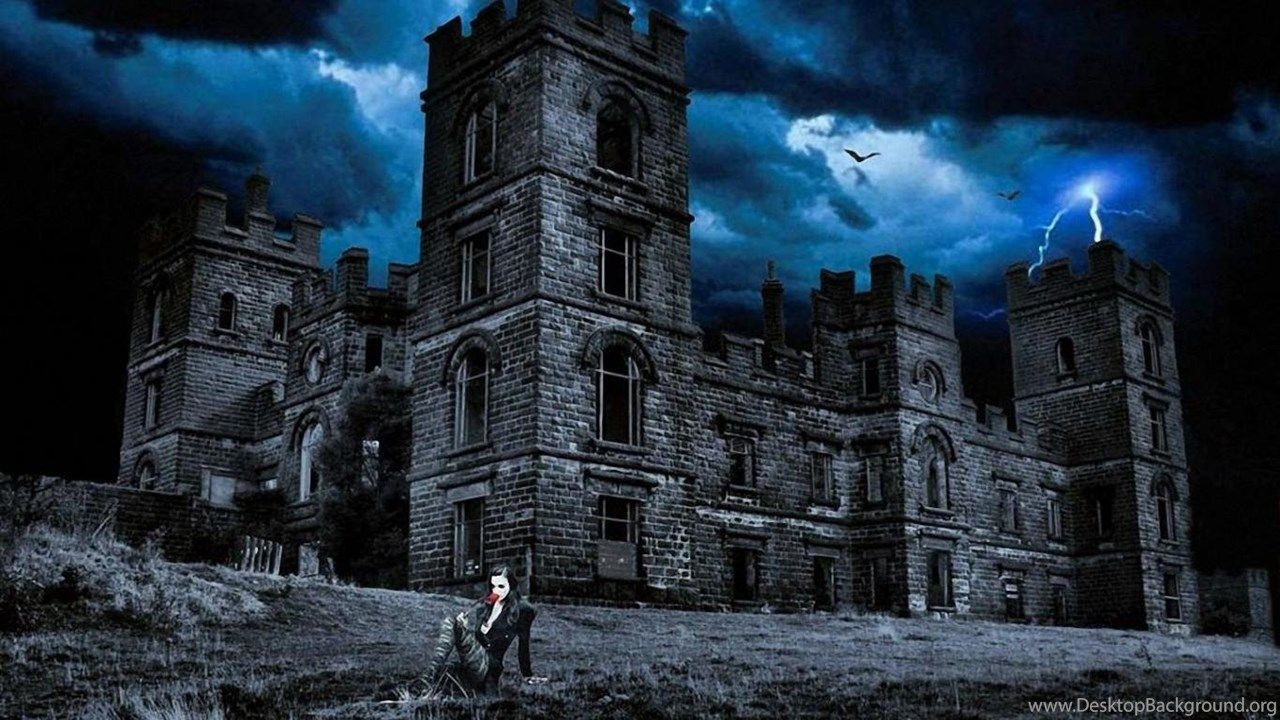Wallpaper Fantasy Castles Dark Castle Enchanted HD Inhq With