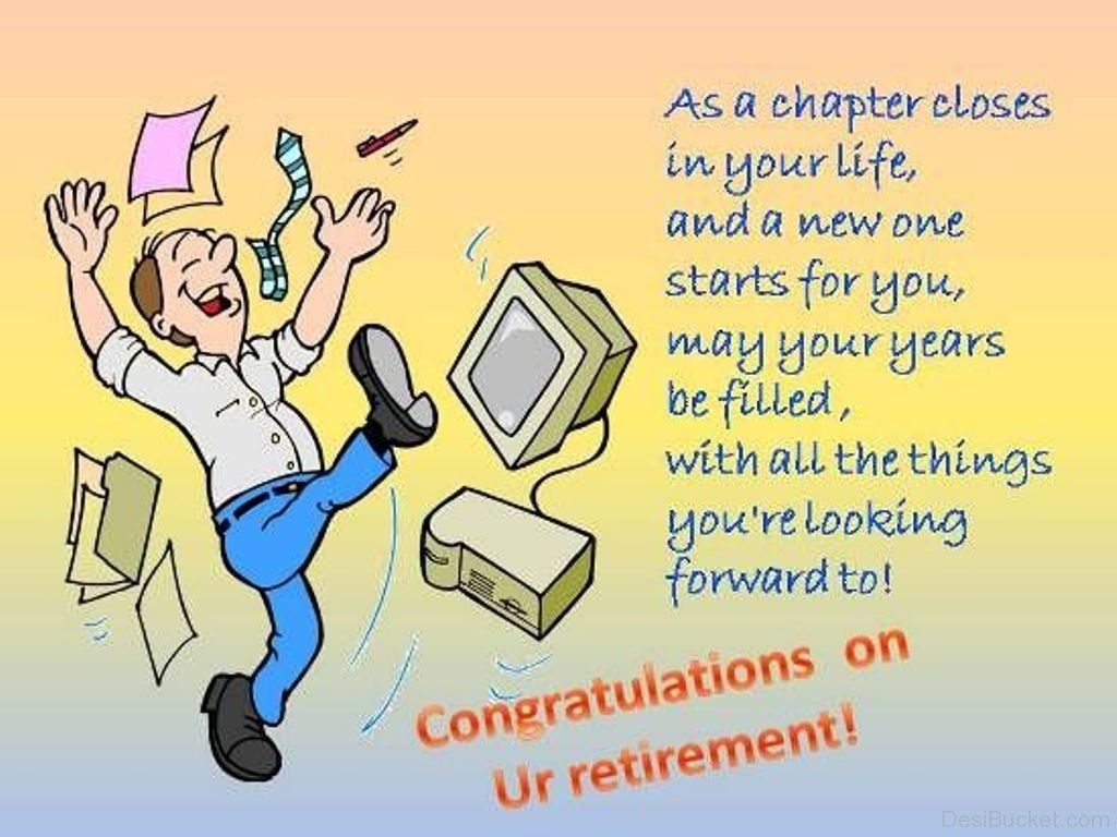 As A Chapter Closes In Your Life Retirement Wishes