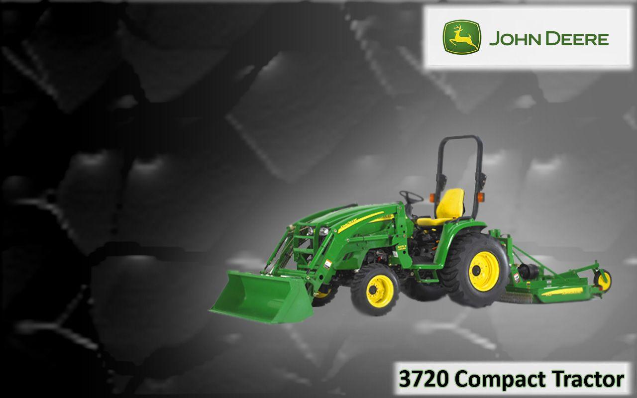 John Deere 3720 Compact Tractor Wallpaper
