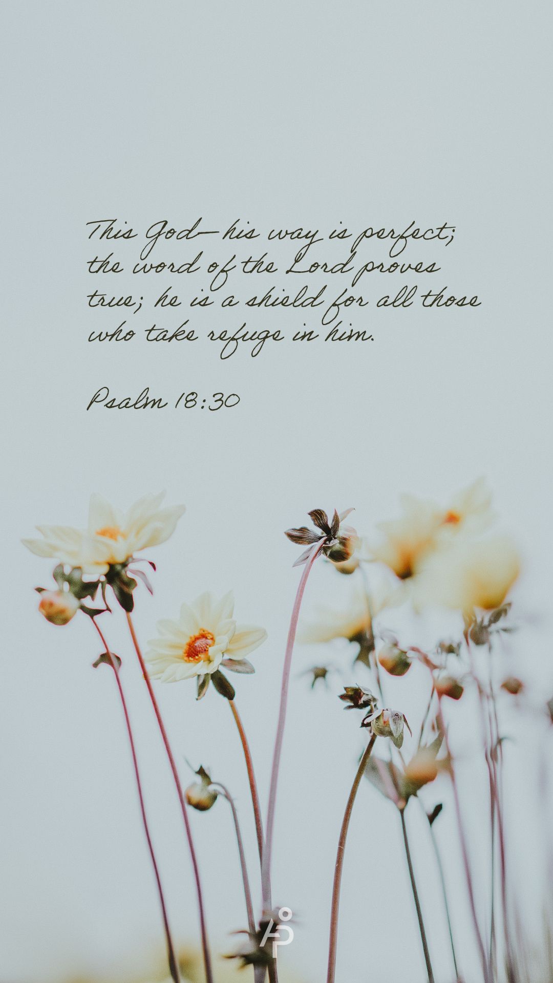 Free Bible Verse Phone Wallpaper! Them Diligently