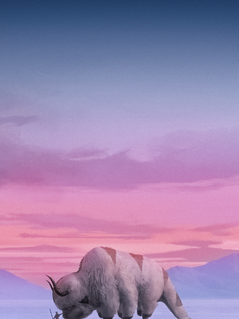 Free download i edited this wallpaper with appa and aang