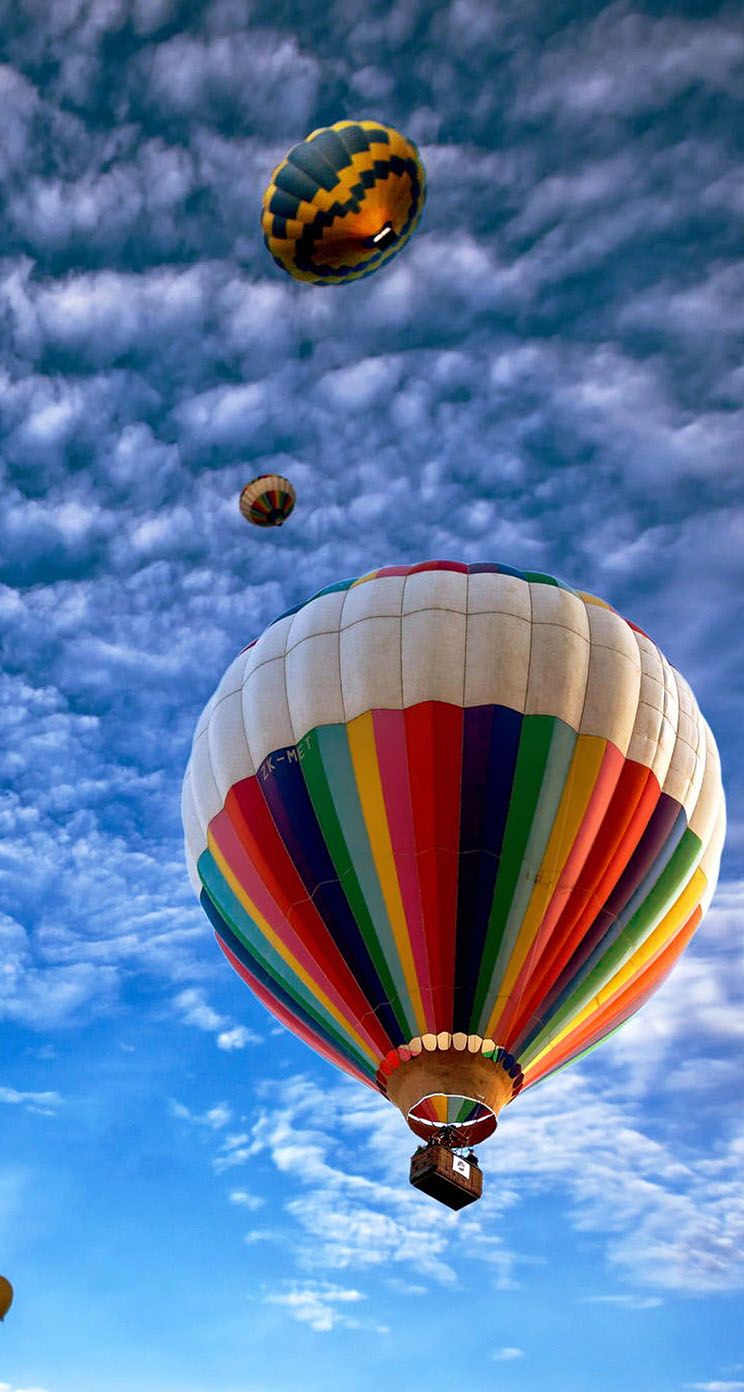 The iPhone Wallpaper Hot Air Balloons Sky