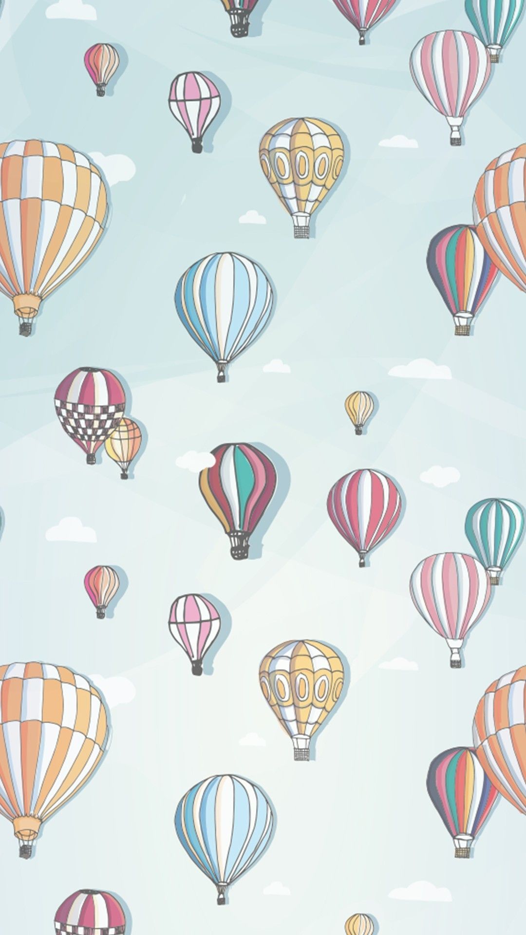 iPhone Wallpaper. Hot air balloon, Hot air ballooning, Pattern