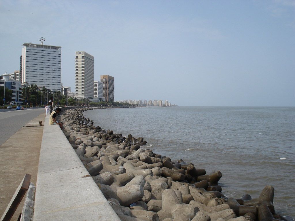 Marine Drive, Mumbai. Marine Drive is a 3 km long boulevard