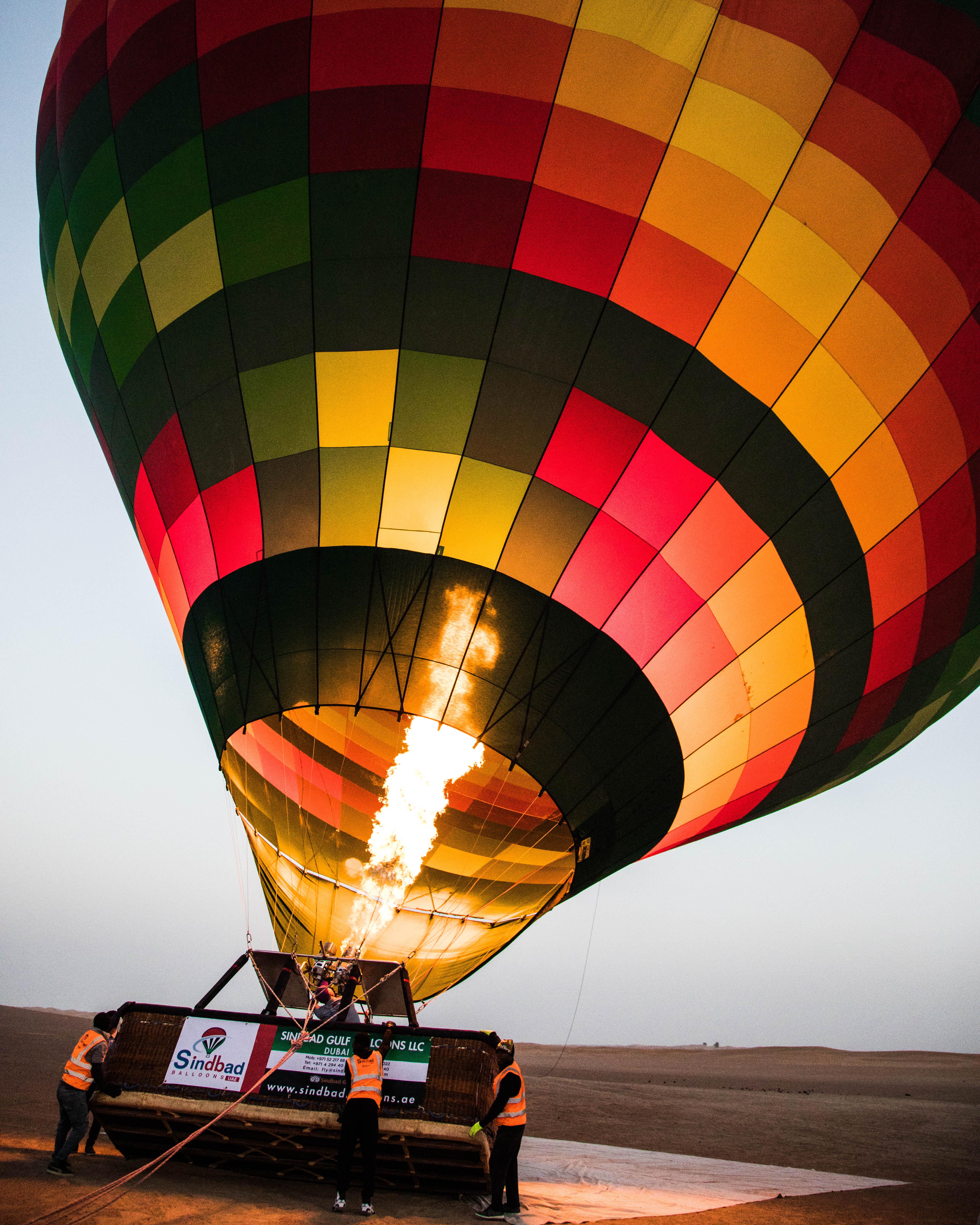 Dubai Hot Air Balloon. iPhone X Wallpaper X Wallpaper HD
