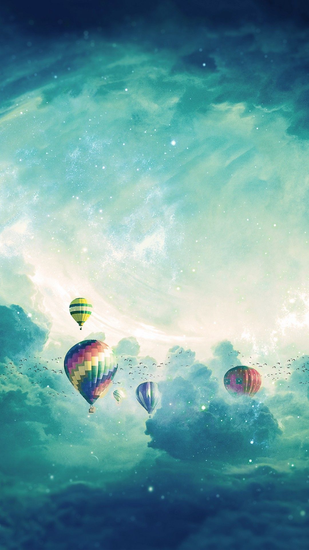 Hot Air Balloons 4K Wallpaper