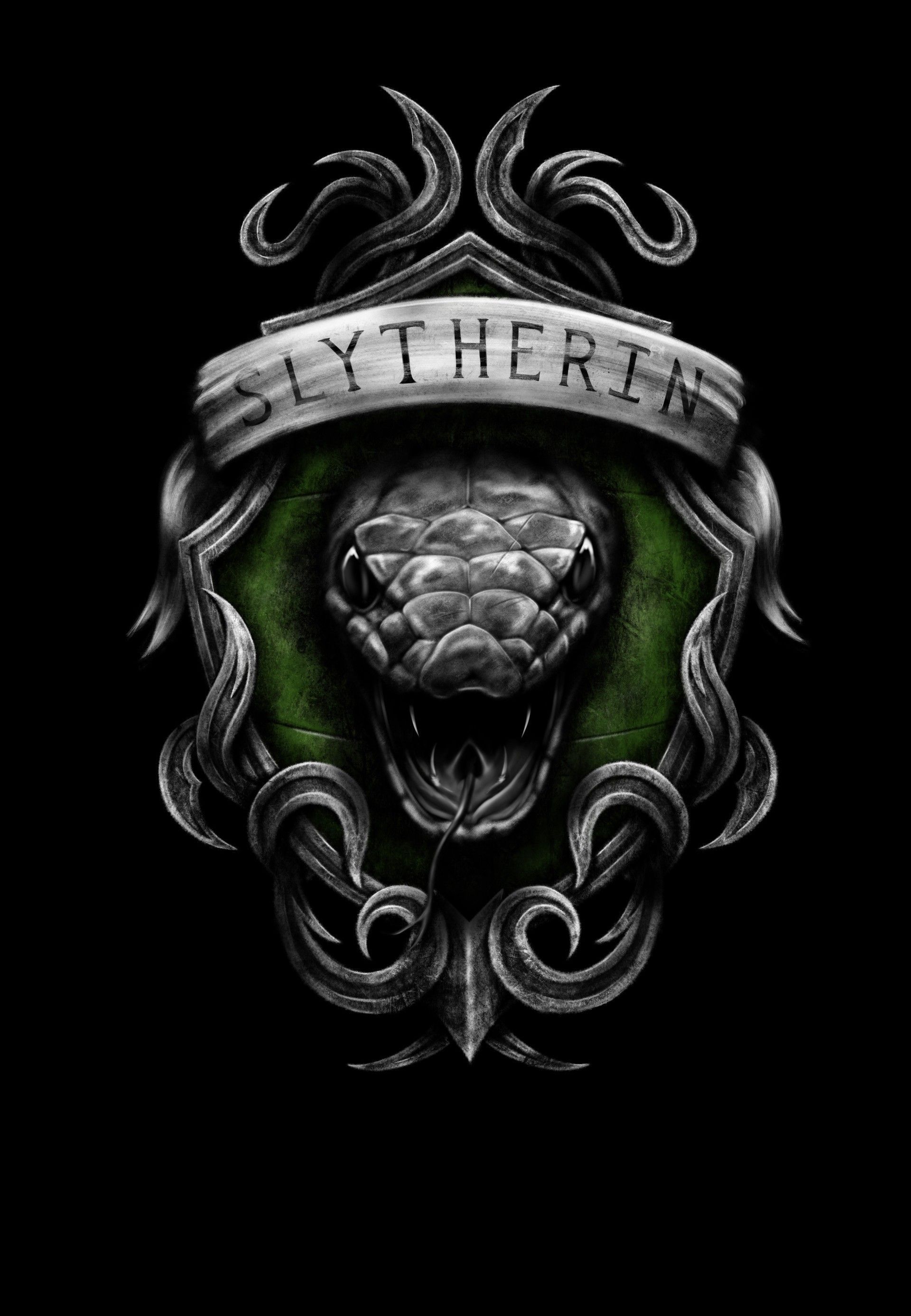 80+ Slytherin Iphone Wallpapers