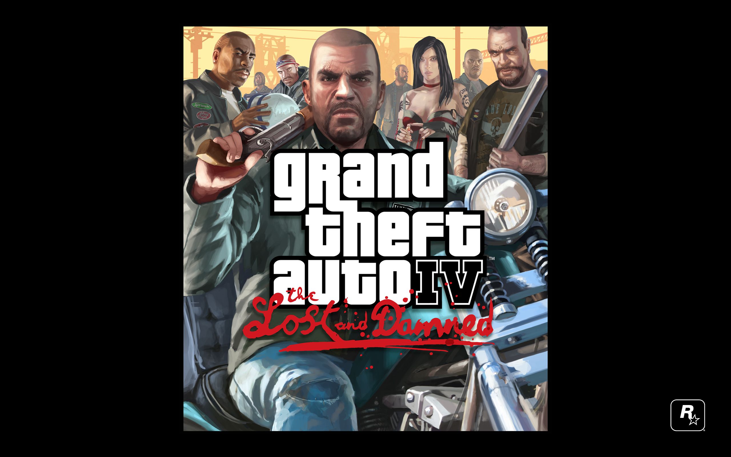 Grand Theft Auto IV The Lost And Damned Wallpaper Theft