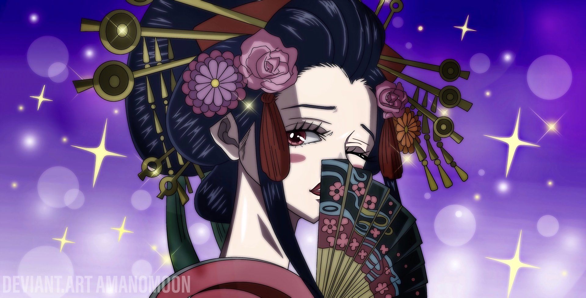 4K Ultra HD Komurasaki (One Piece) Wallpaper. Background