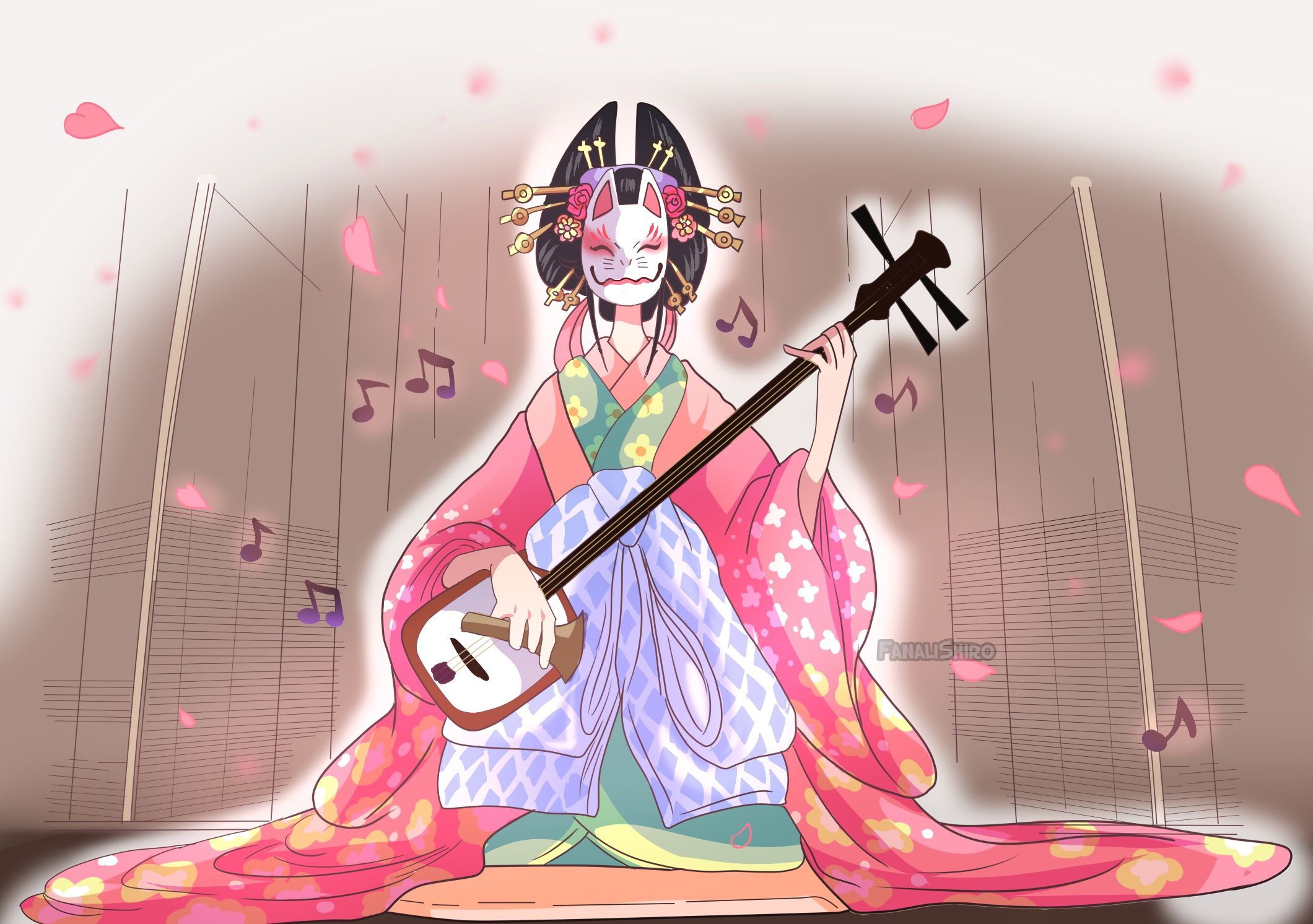 Komurasaki's Song HD Wallpaper